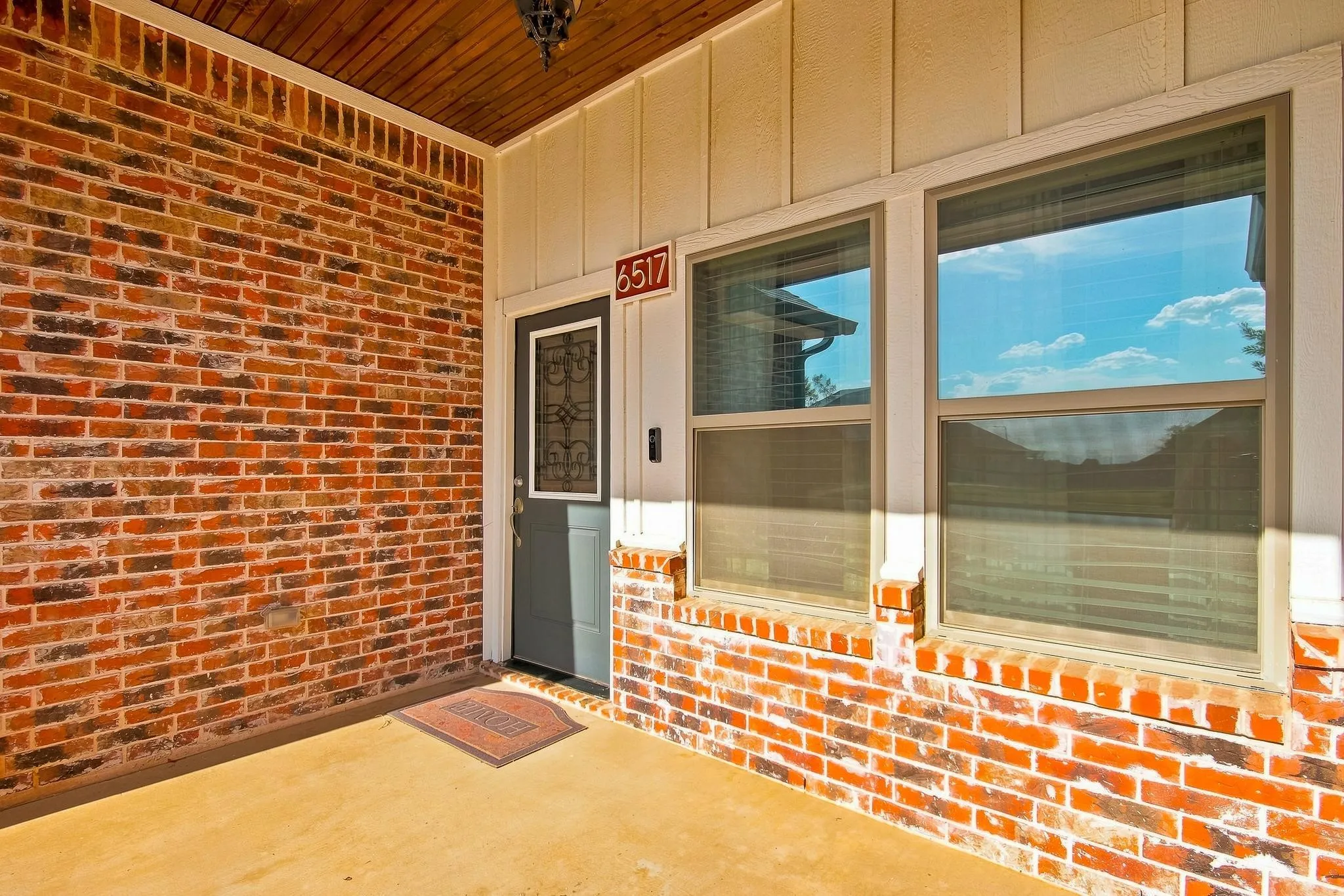 Large front porch.