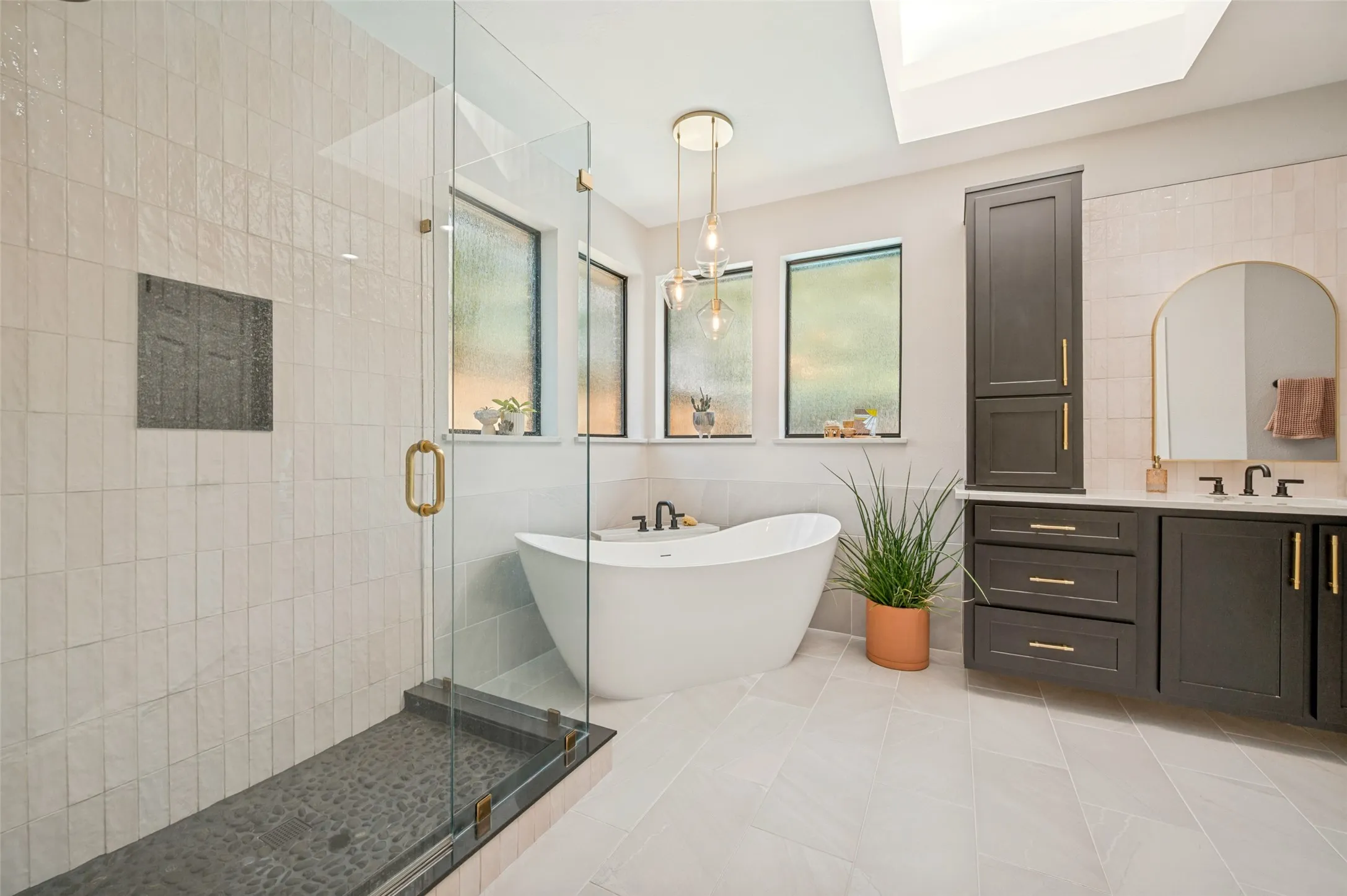 Completely remodeled Primary Bath in 2025