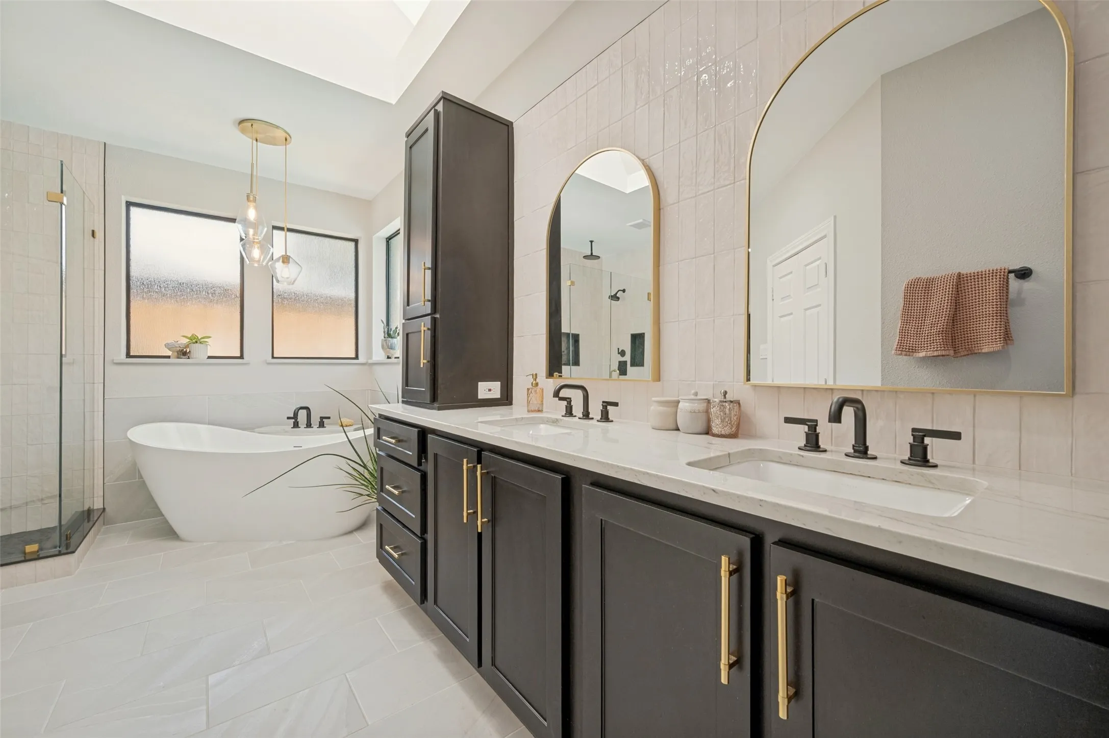 Completely remodeled Primary Bath in 2025