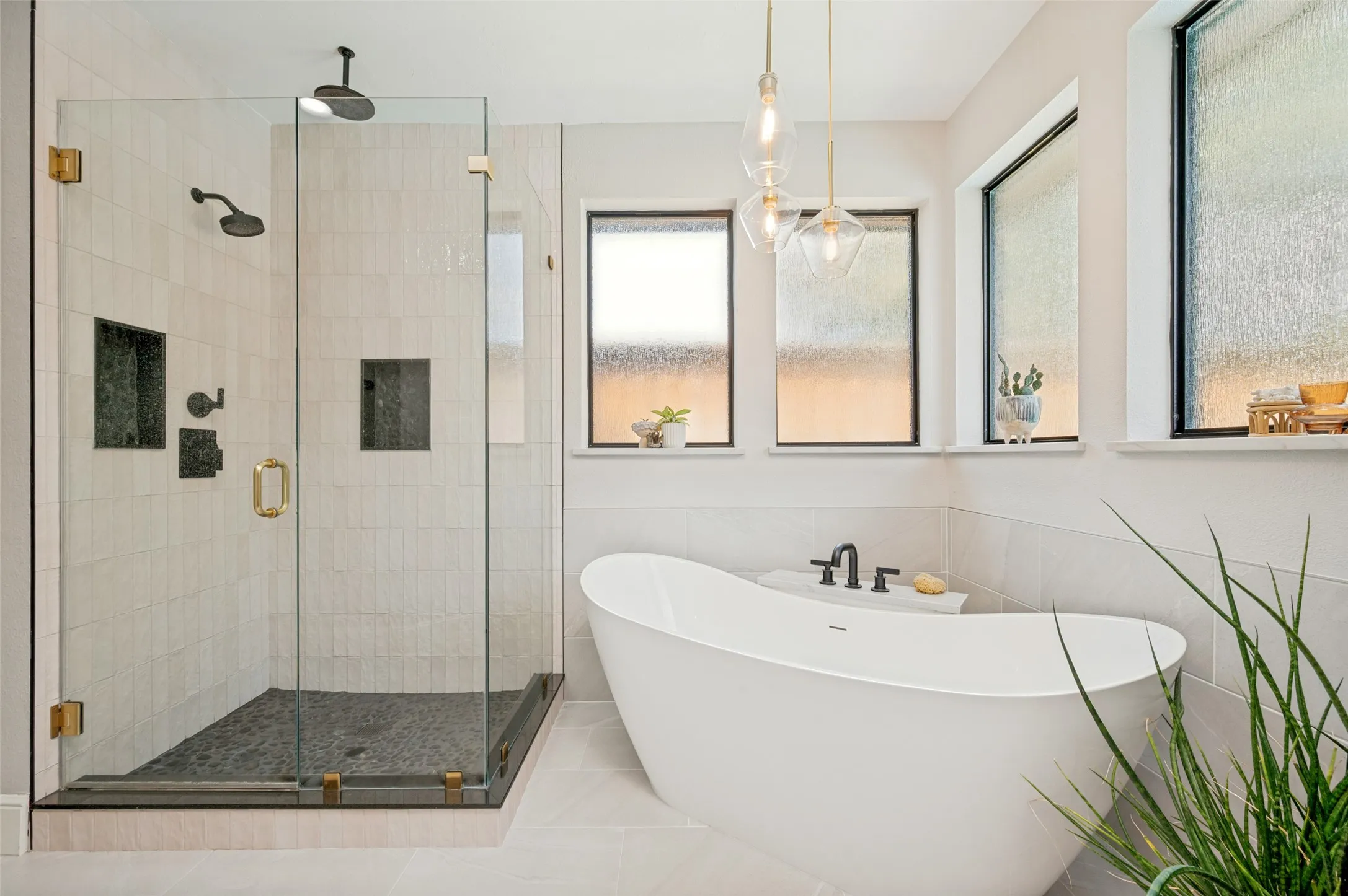 Completely remodeled Primary Bath in 2025