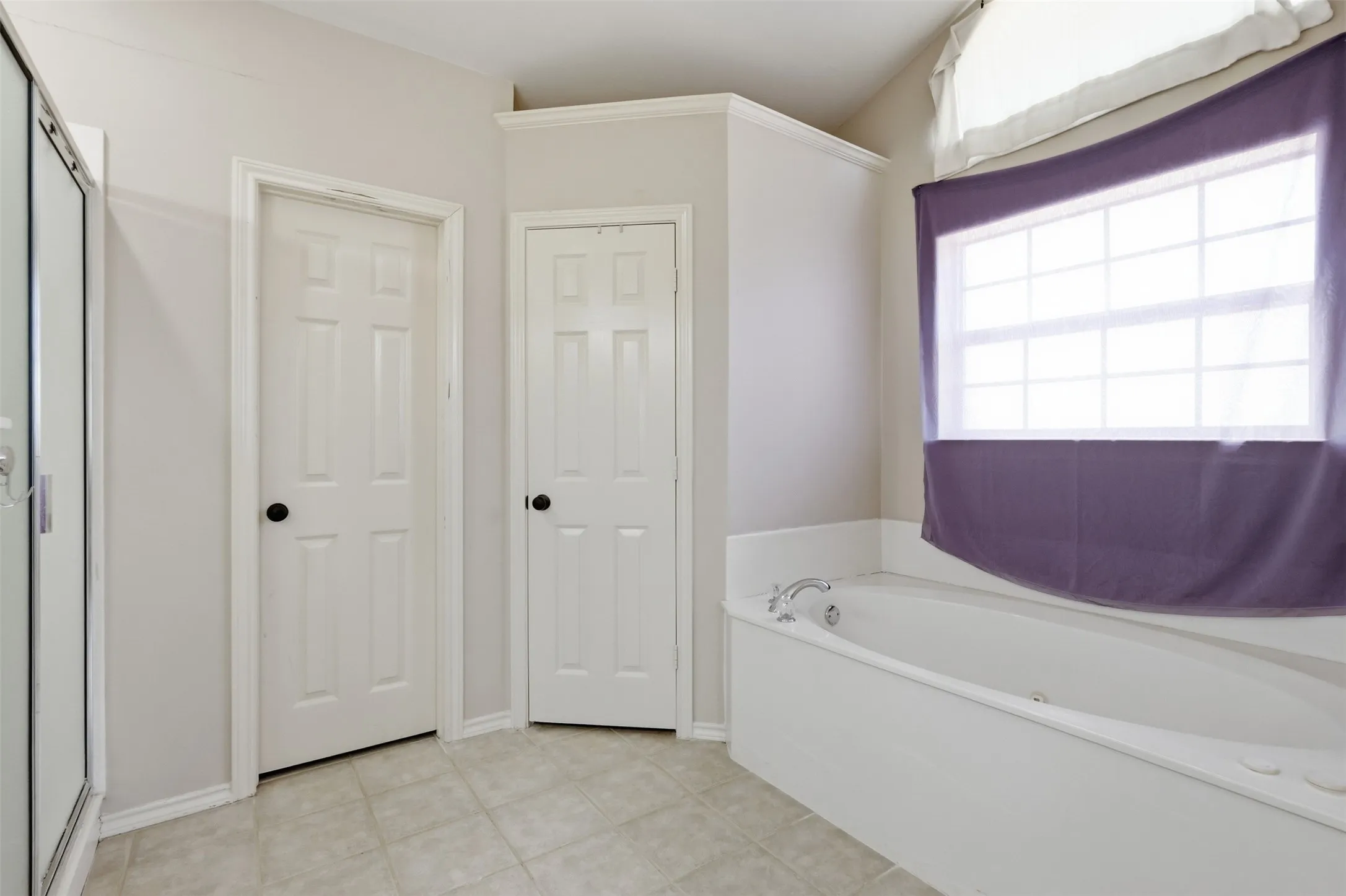 Jetted Tub is perfect for unwinding after a long day!