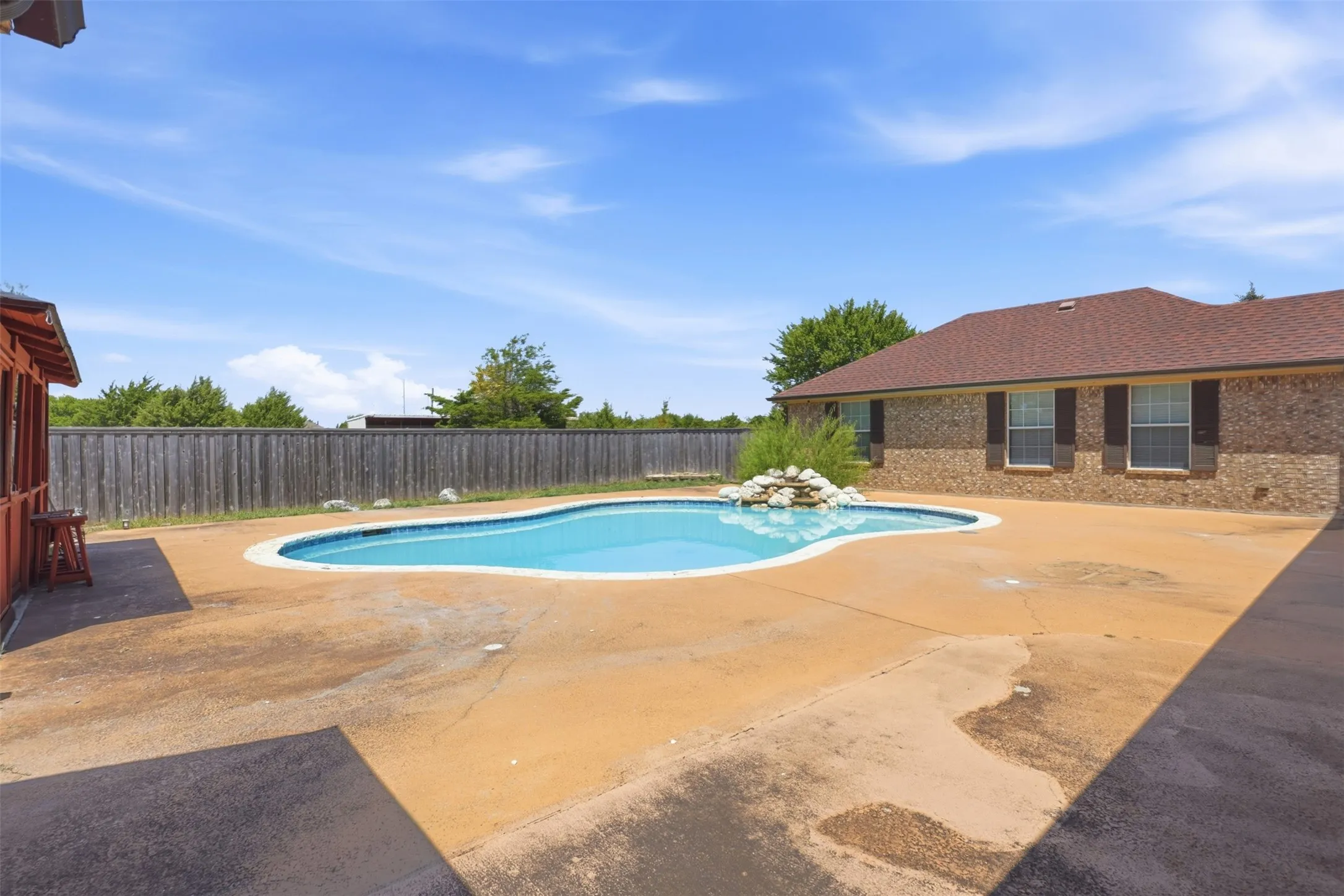 In-Ground Pool is ready to cool you off on hot summer days!