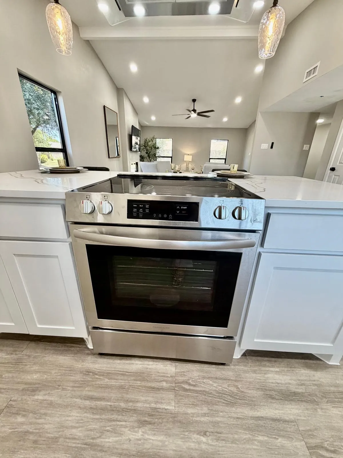 New Electric range
