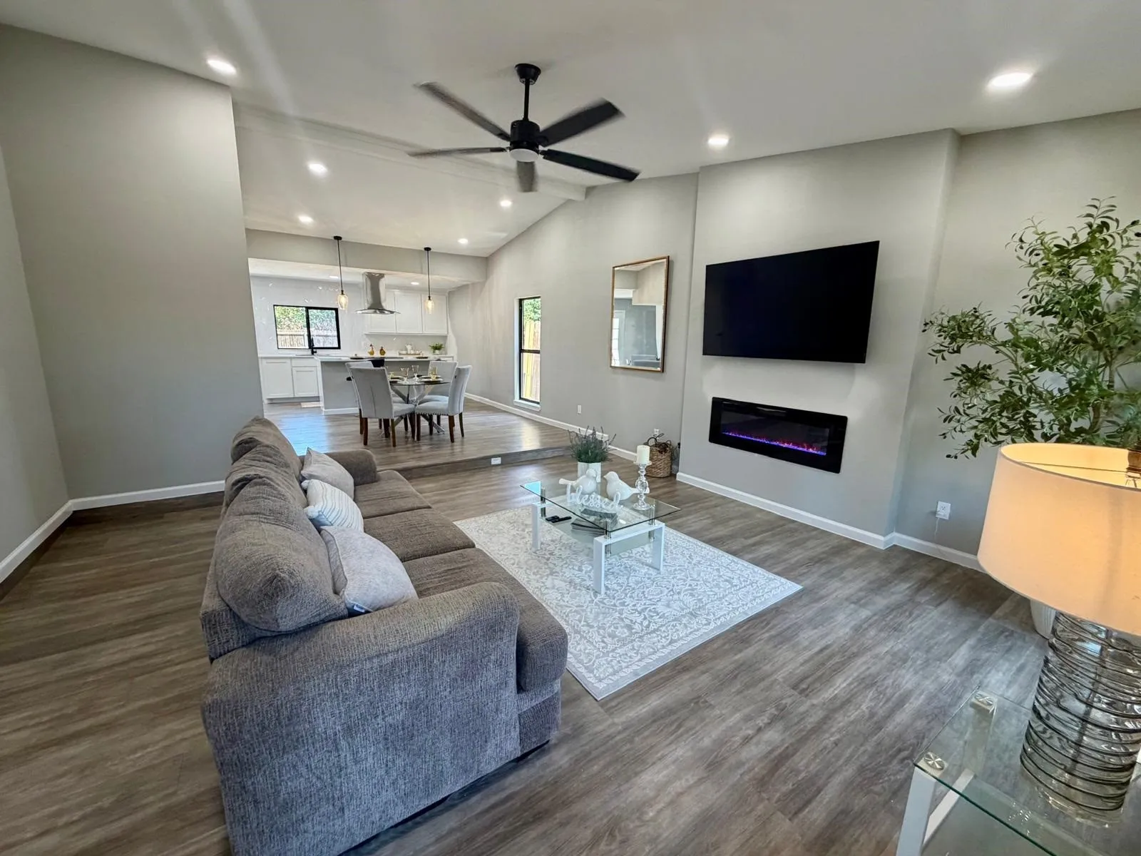 Open concept living