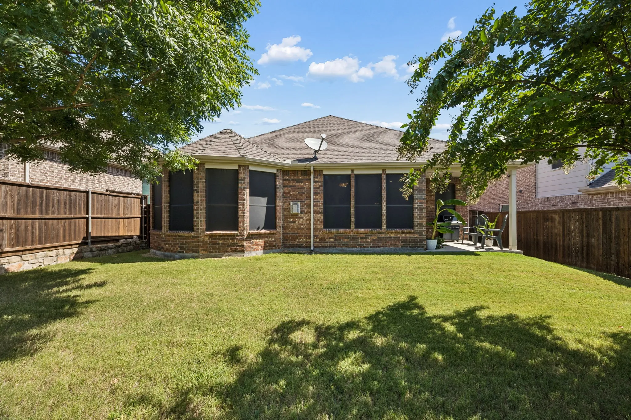 Fenced Backyard with Room to Enjoy Outdoors