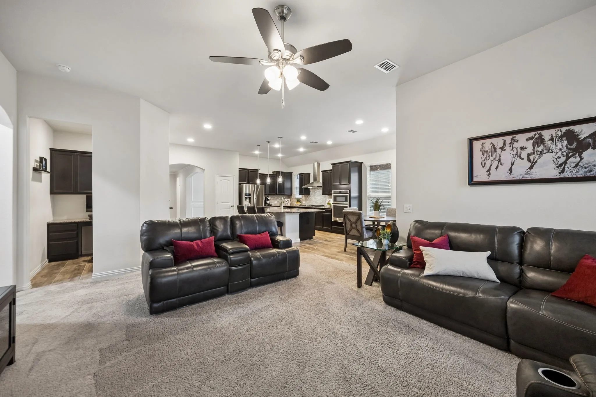 Open Living Area with Easy Flow