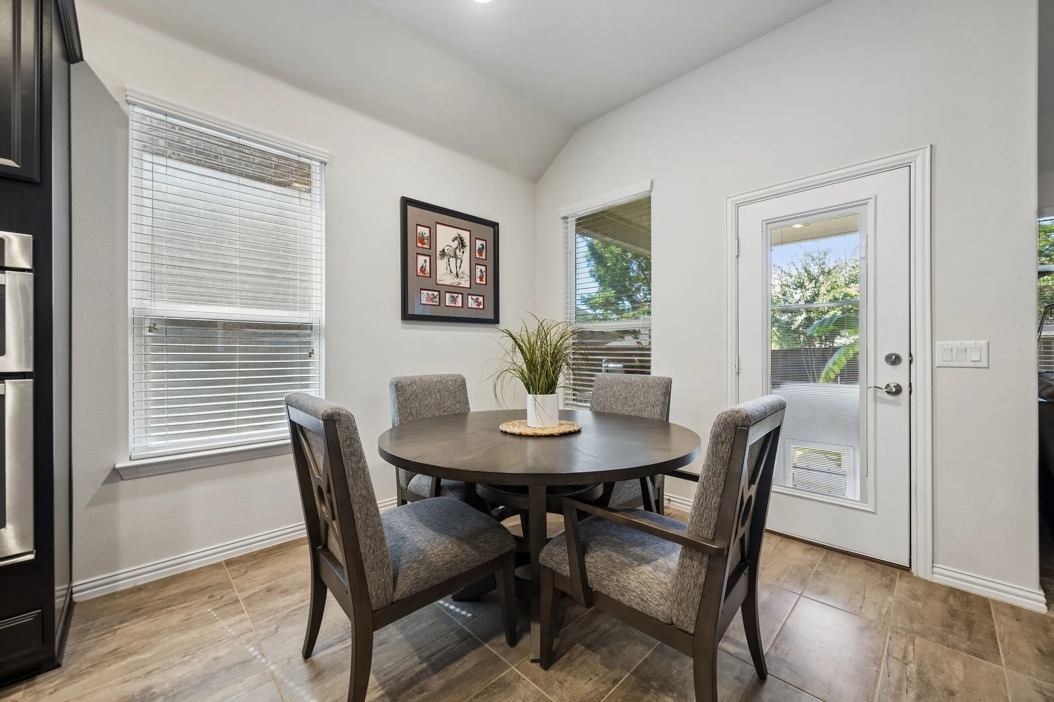 Bright Breakfast Nook with Natural Light