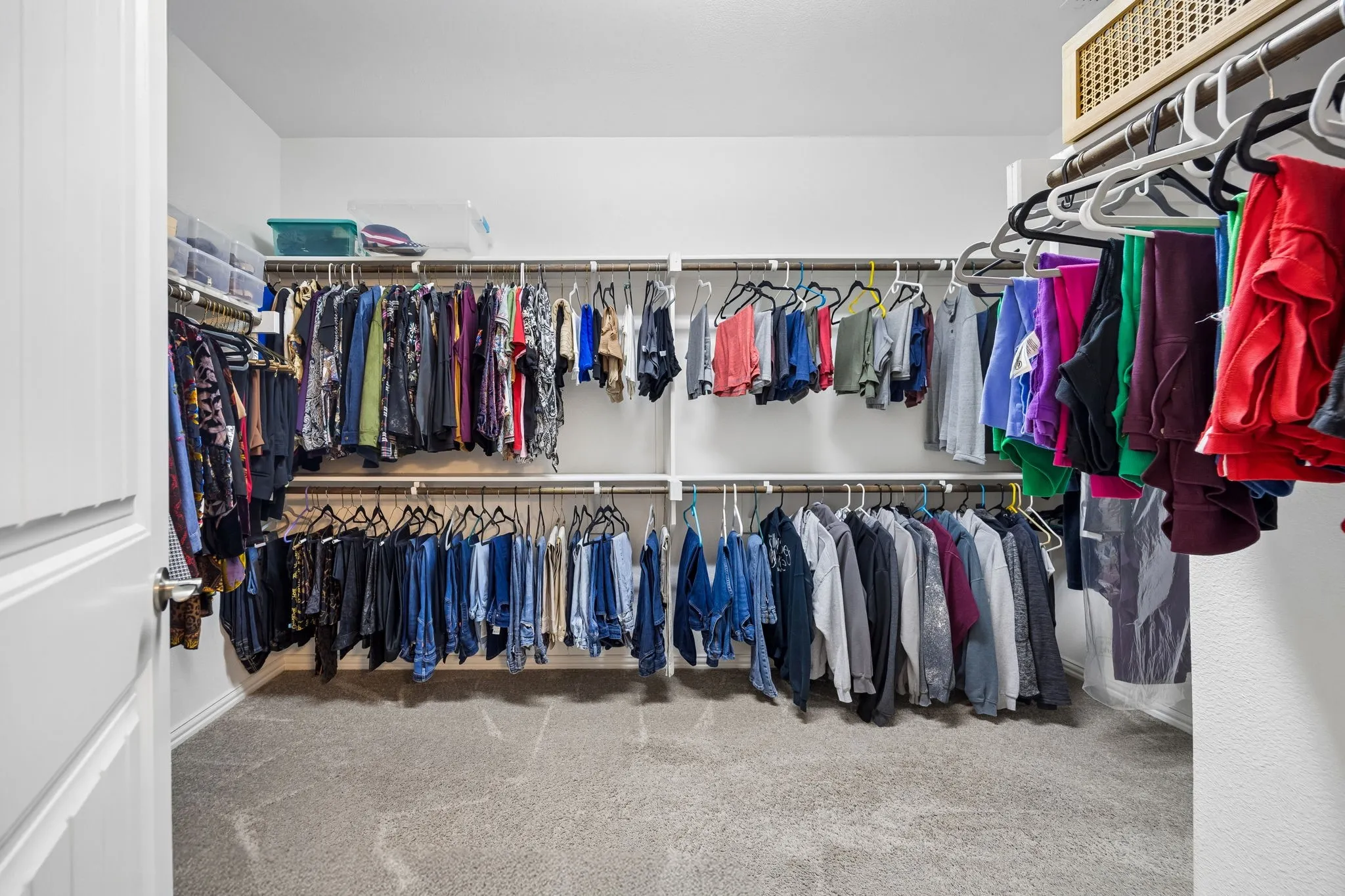Generous Walk-In Closet & Storage