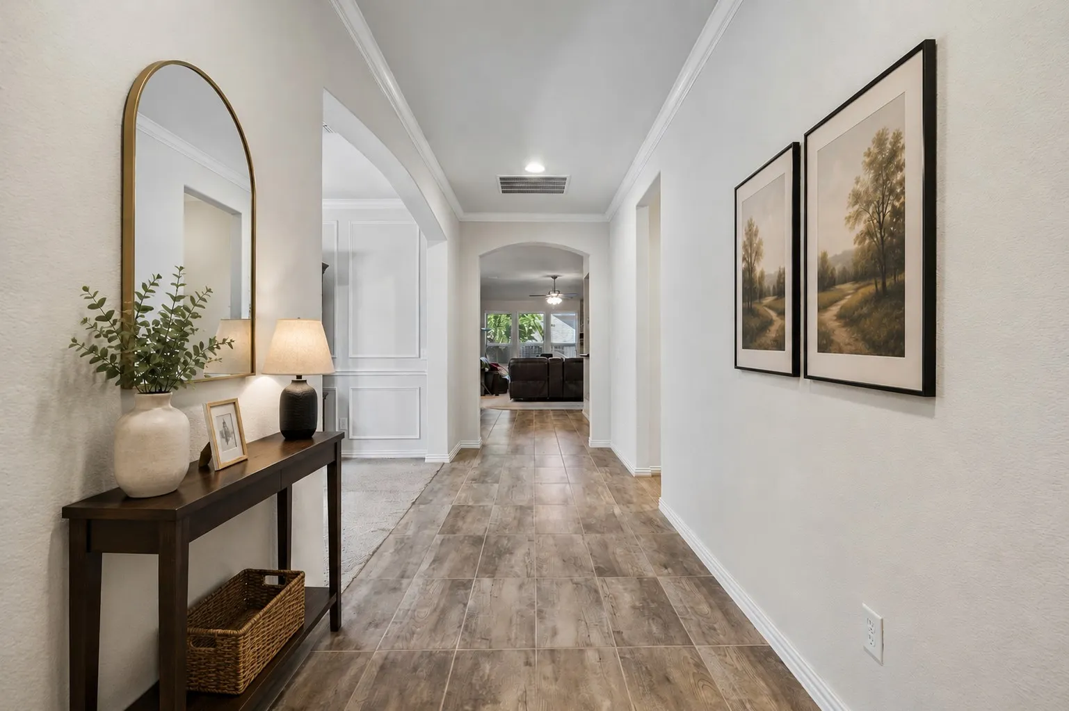Welcoming Entry. Virtually Staged.