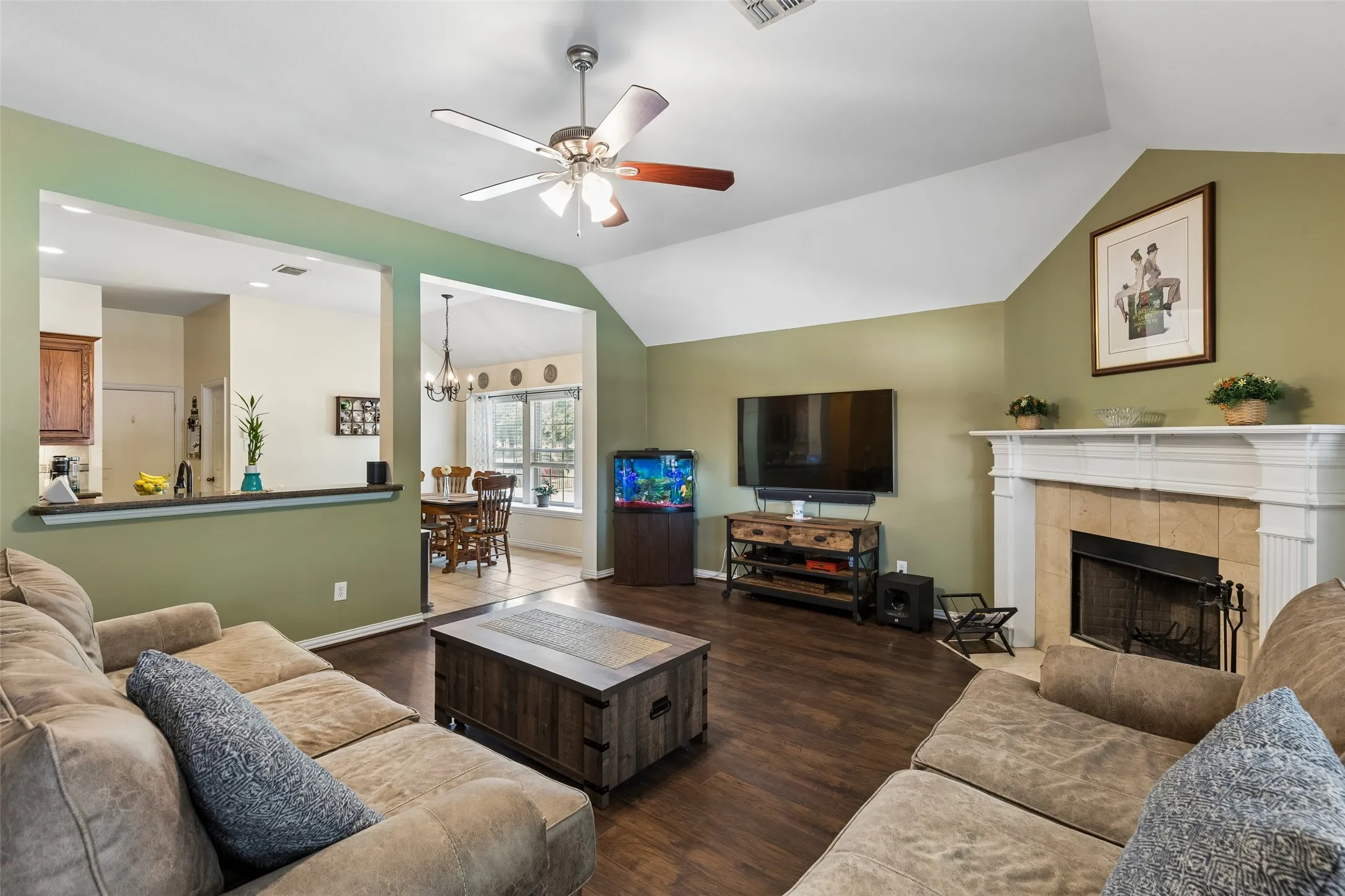 Open Living Floor Plan