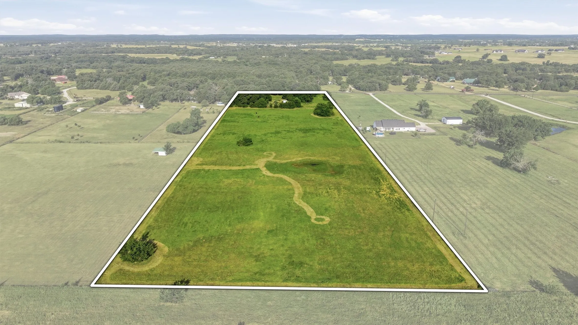 Looking a the back of the 10 ac