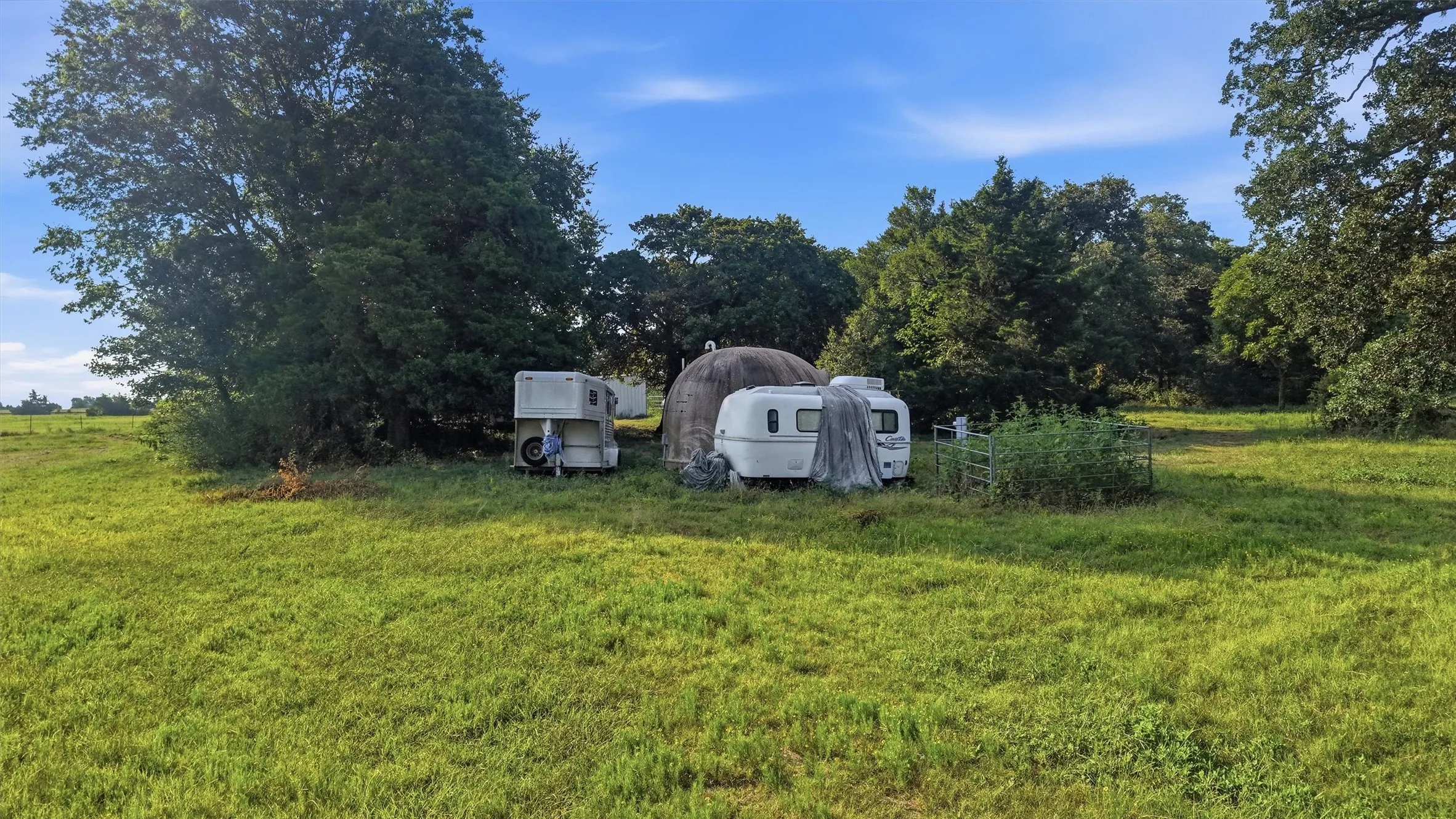 Septic, electric and water available