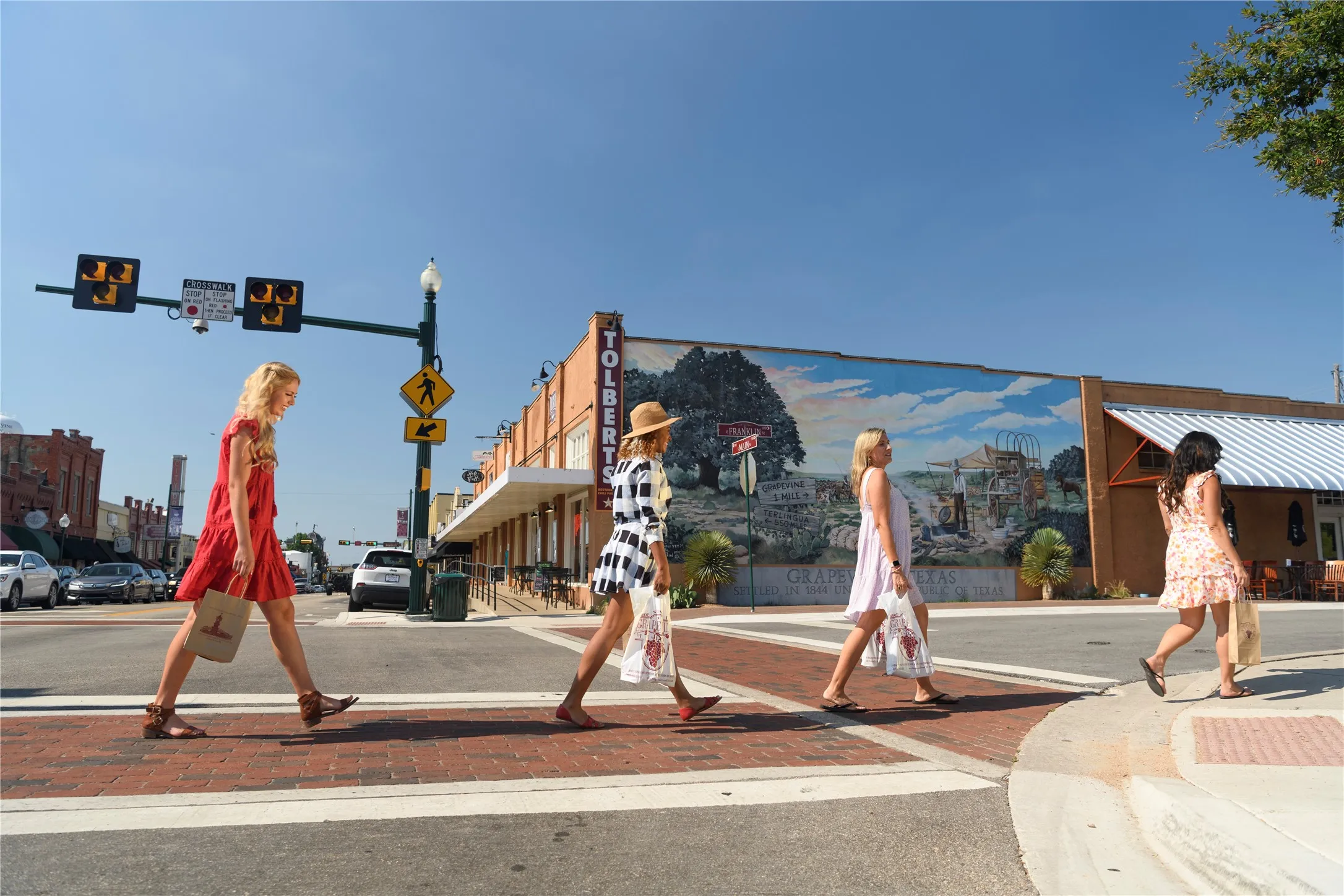 Photo Courtesy of Grapevine Convention & Visitors Bureau of the Historic Main Street District