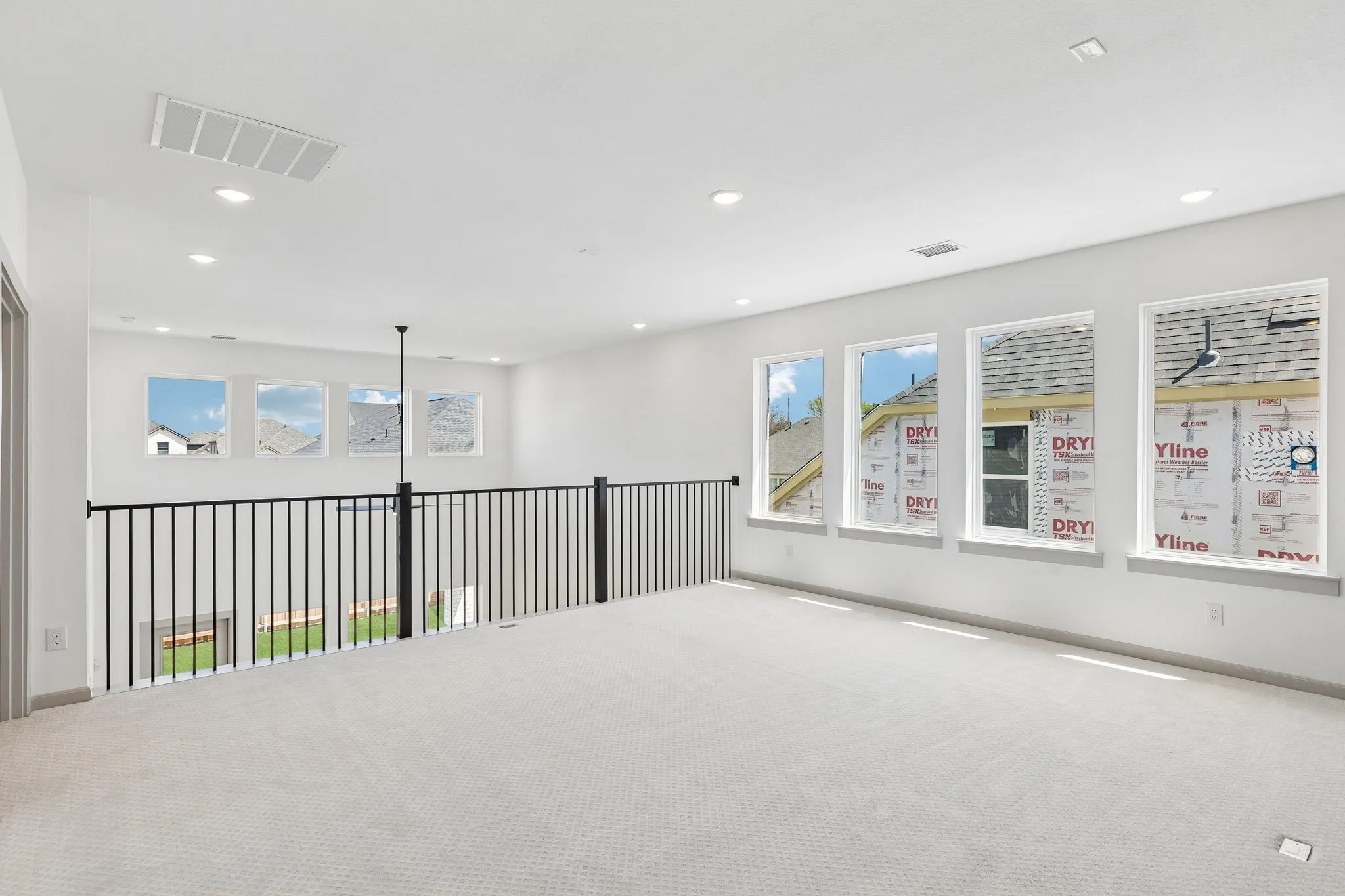 With outstanding space and tons of natural light, this game room is the perfect place for family fun time!