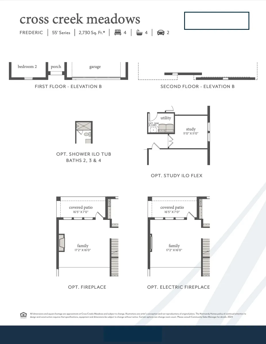 This fantastic home features elevation B, the optional study and so much more!