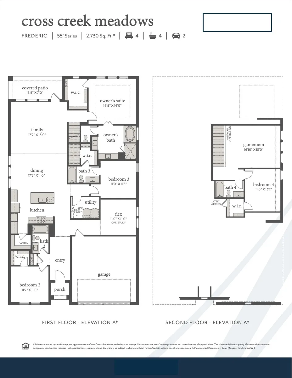 Featuring an open and flowing floor plan, entertaining family and friends is a breeze in our Frederic floor plan!