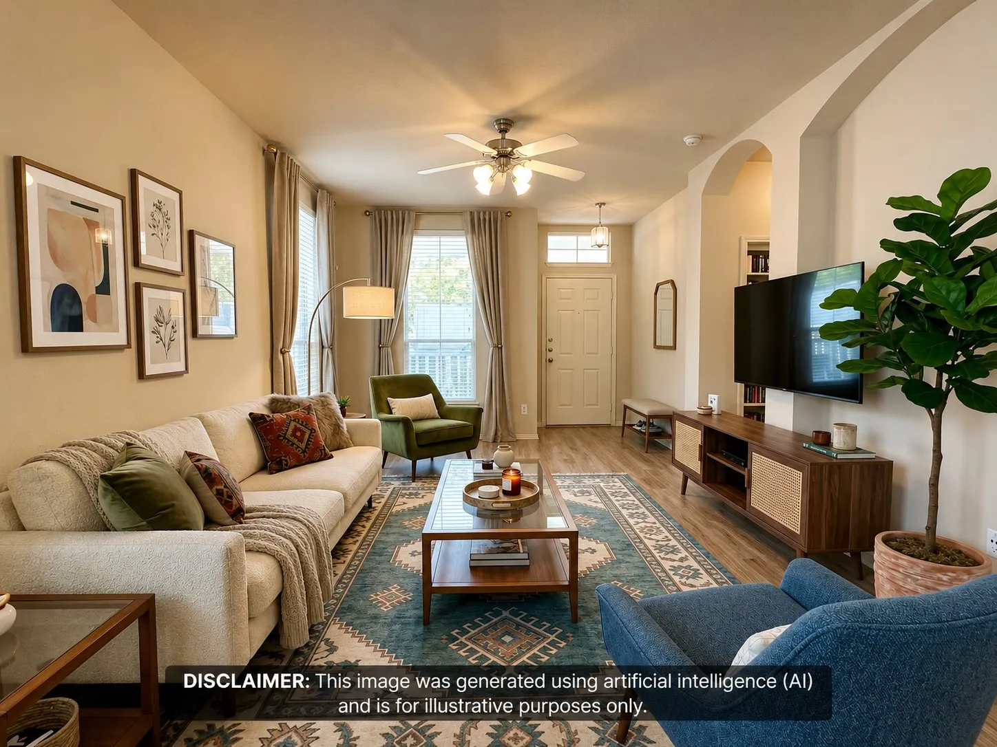 Living Area.
AI Generated!
