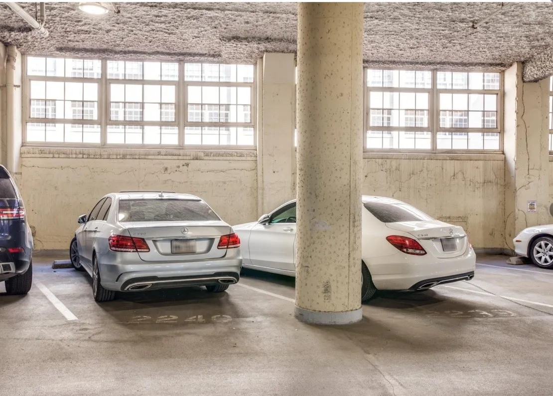 2 side by side parking spaces for unit 1623