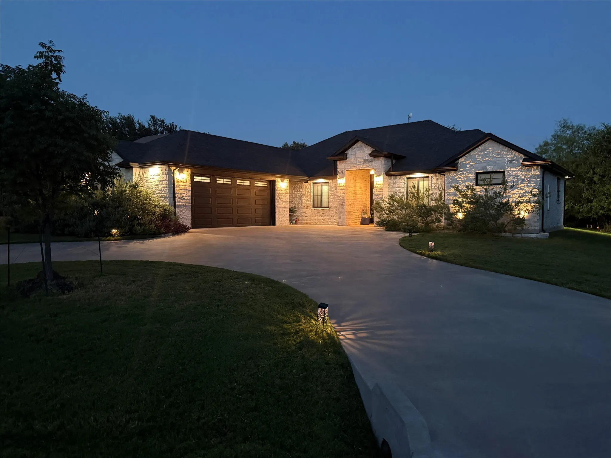 Twilight image of your future home!