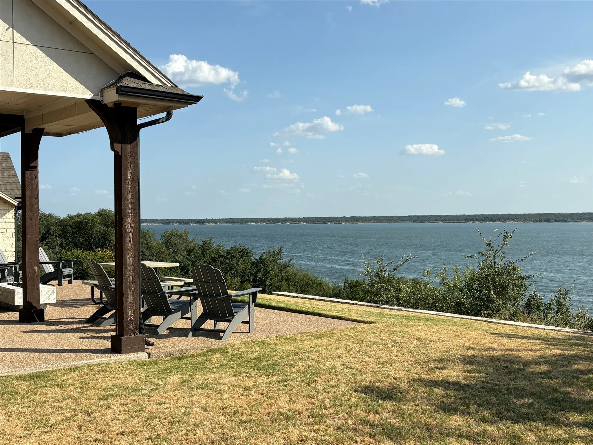 Views of Lake Whitney from the onsite hotel