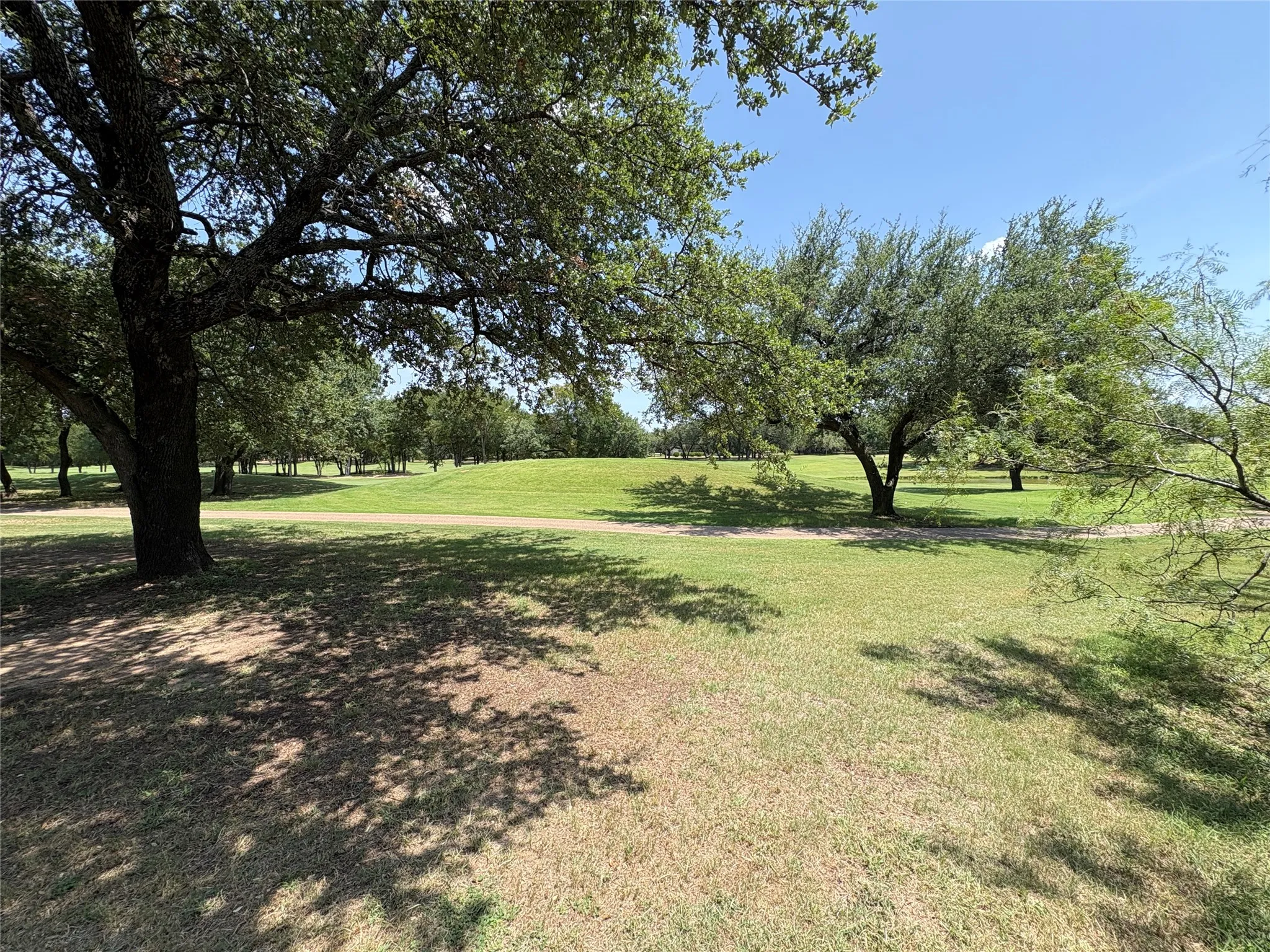 Golf course views from the back patio