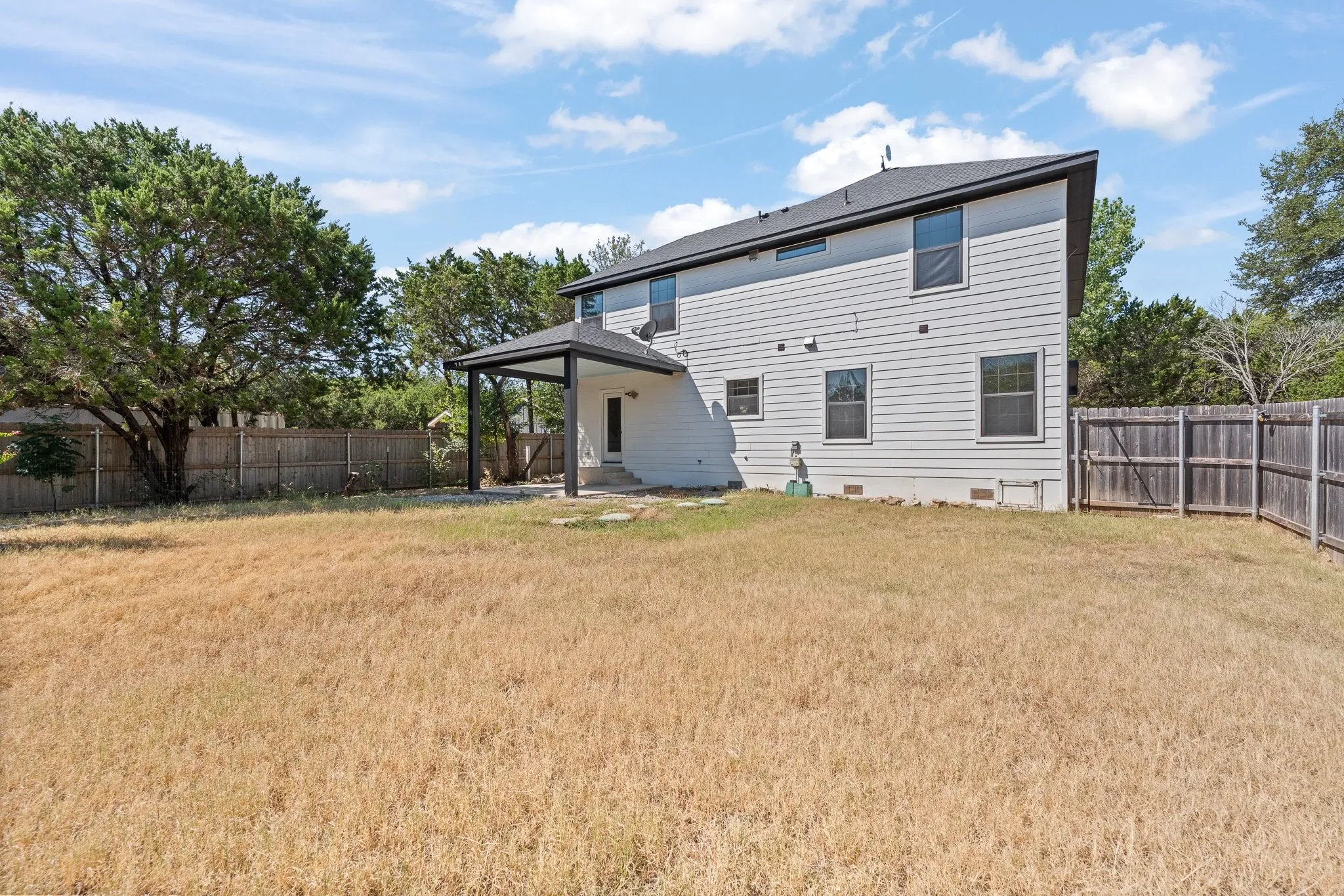 Large Back yard.