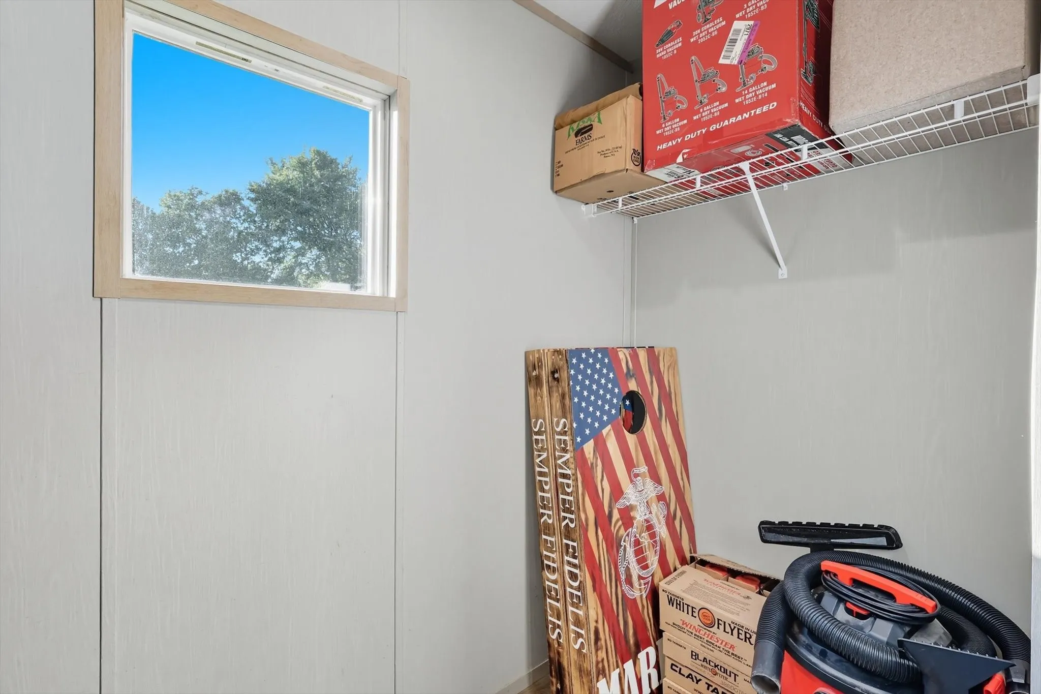 View of spacious closet