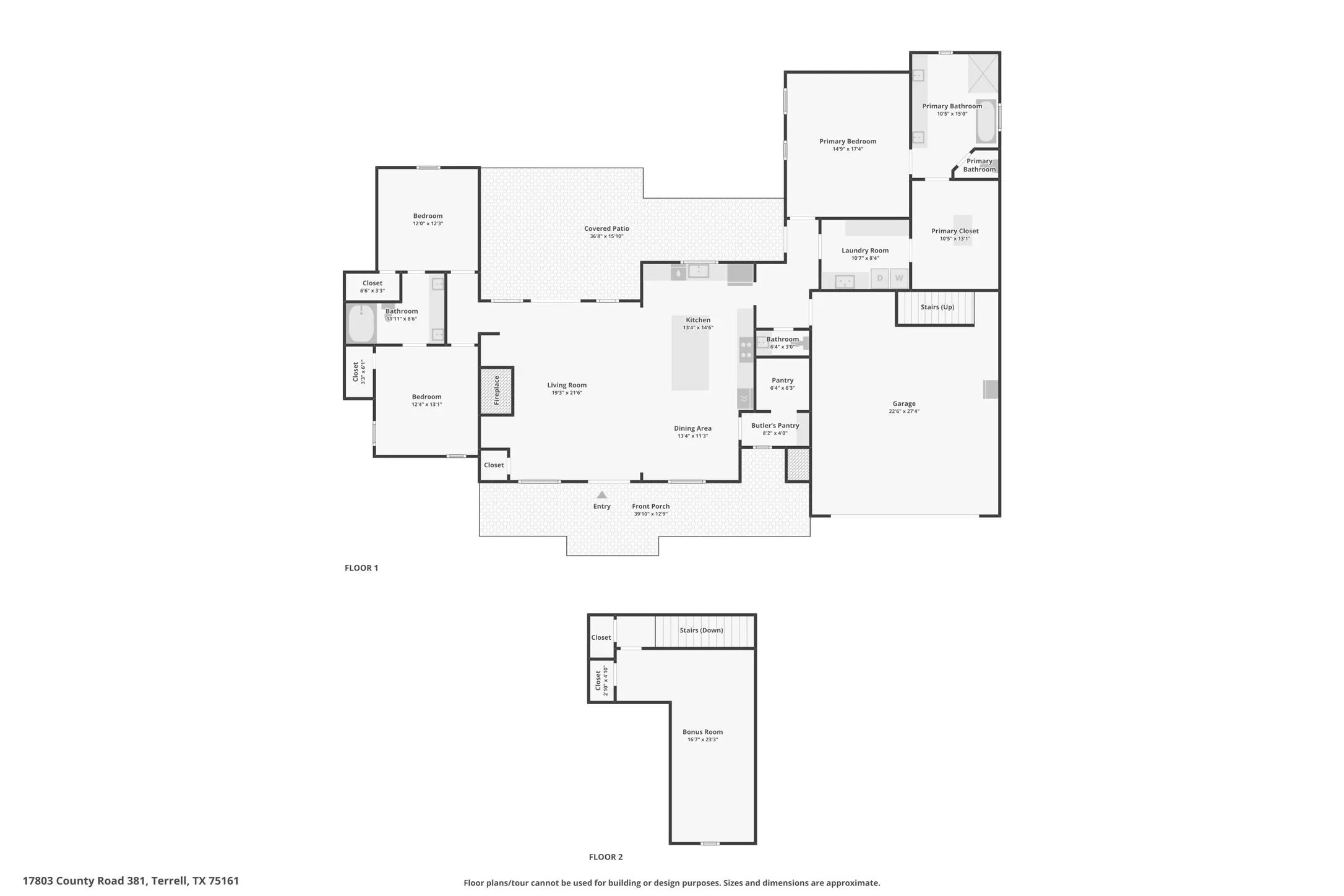 Single Family Residence For Sale in Kaufman County , 17803 County Road 381, Terrell, Texas 75161, 3 Bedroom, 3 Bathroom, 2 Garage spaces, 2,548 Sqft, built in 2022, mls#21362344, Real Estate Agent in Terrell, Homes For Sale in Kaufman county, Homes For Sale in Terrell, Realtor in Terrell Texas, Real Estate Brokerage Independent Realty Texas, Luminita Cordes Realtor