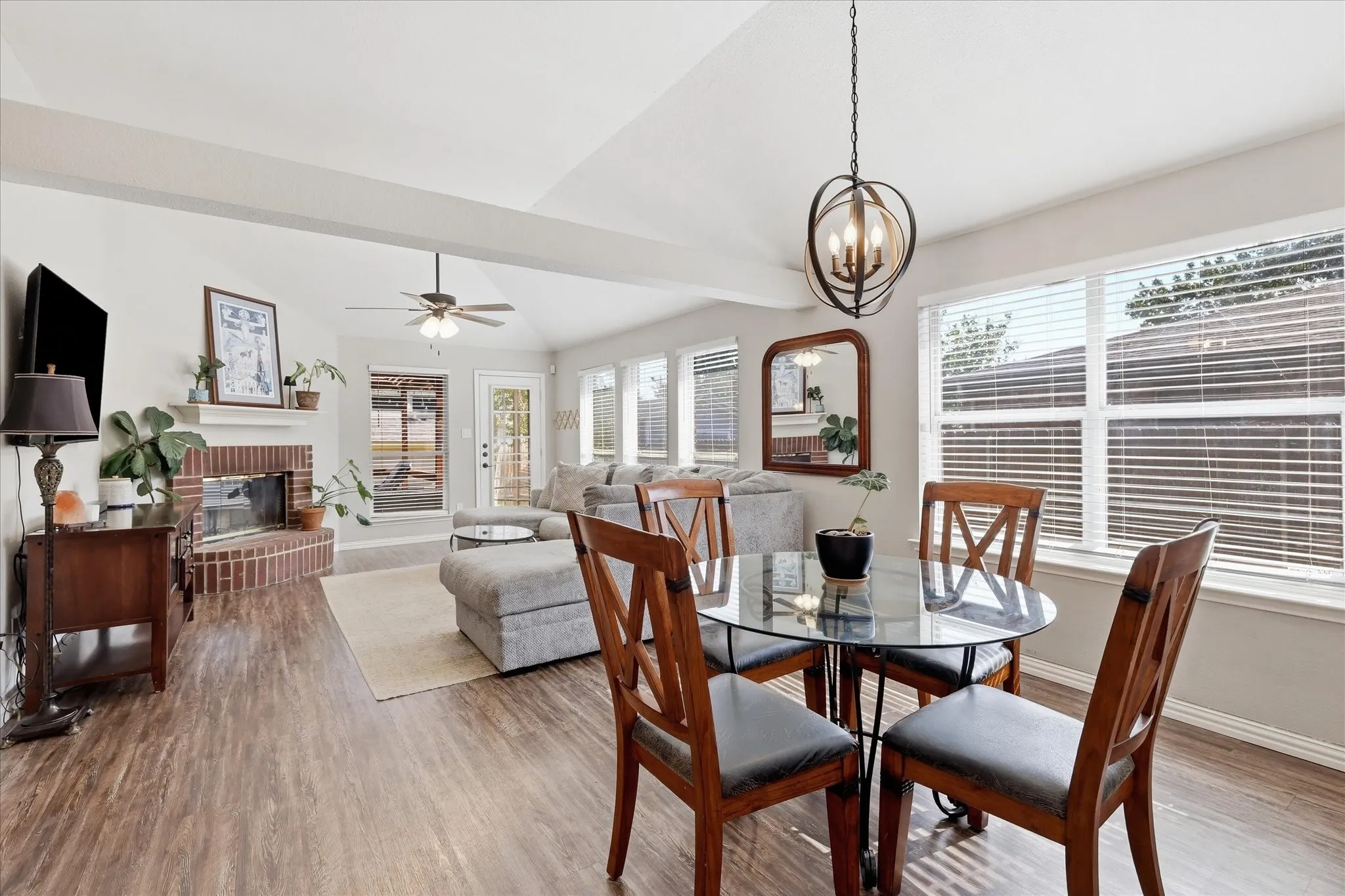 Tons of windows for an abundance of natural light!