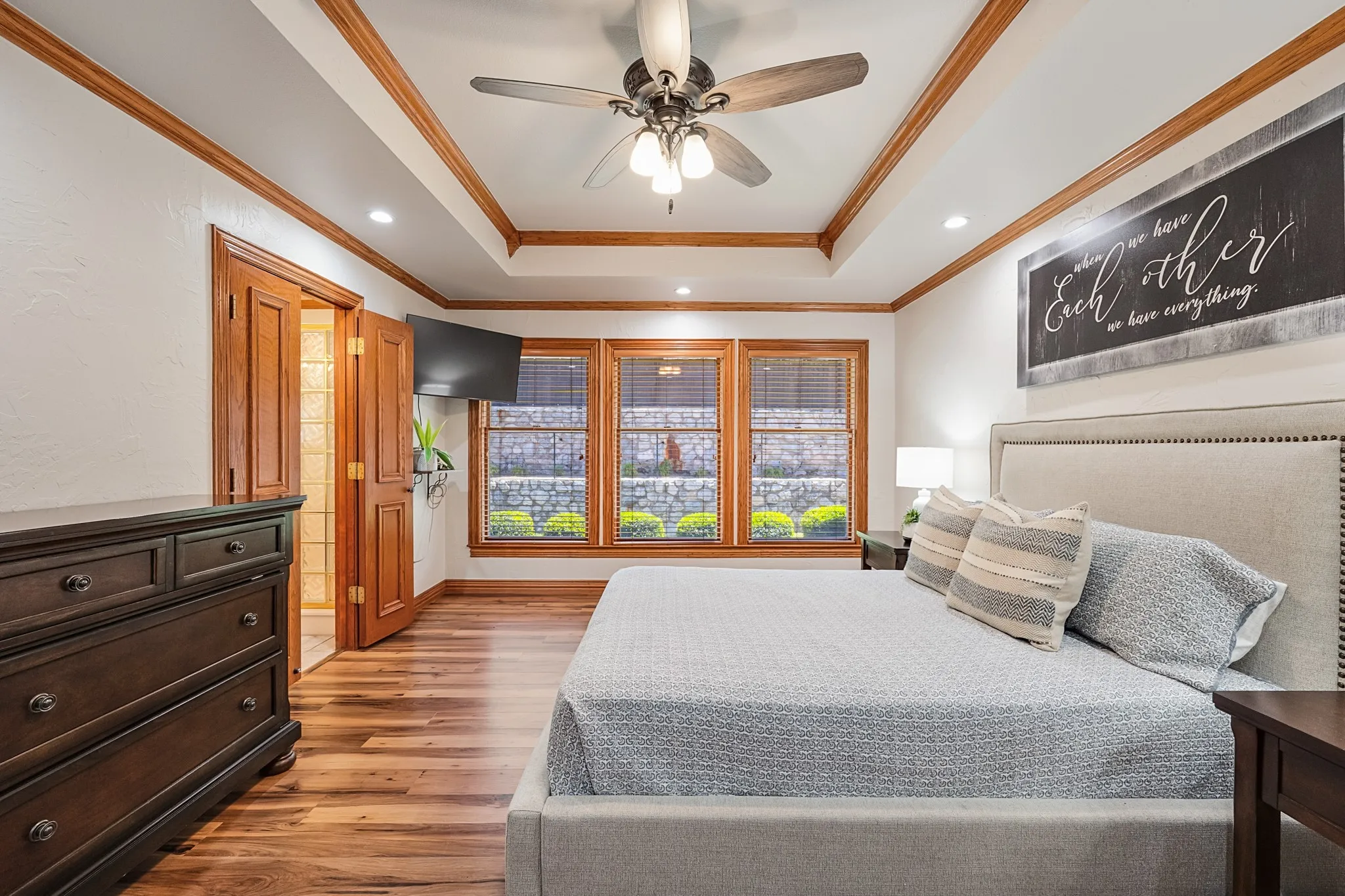 Large primary suite