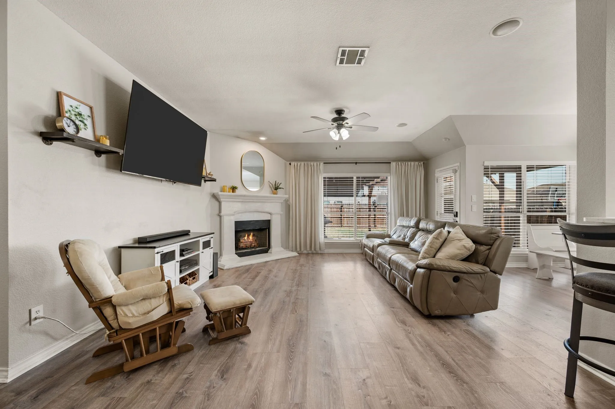 LVP, agreeable gray paint,