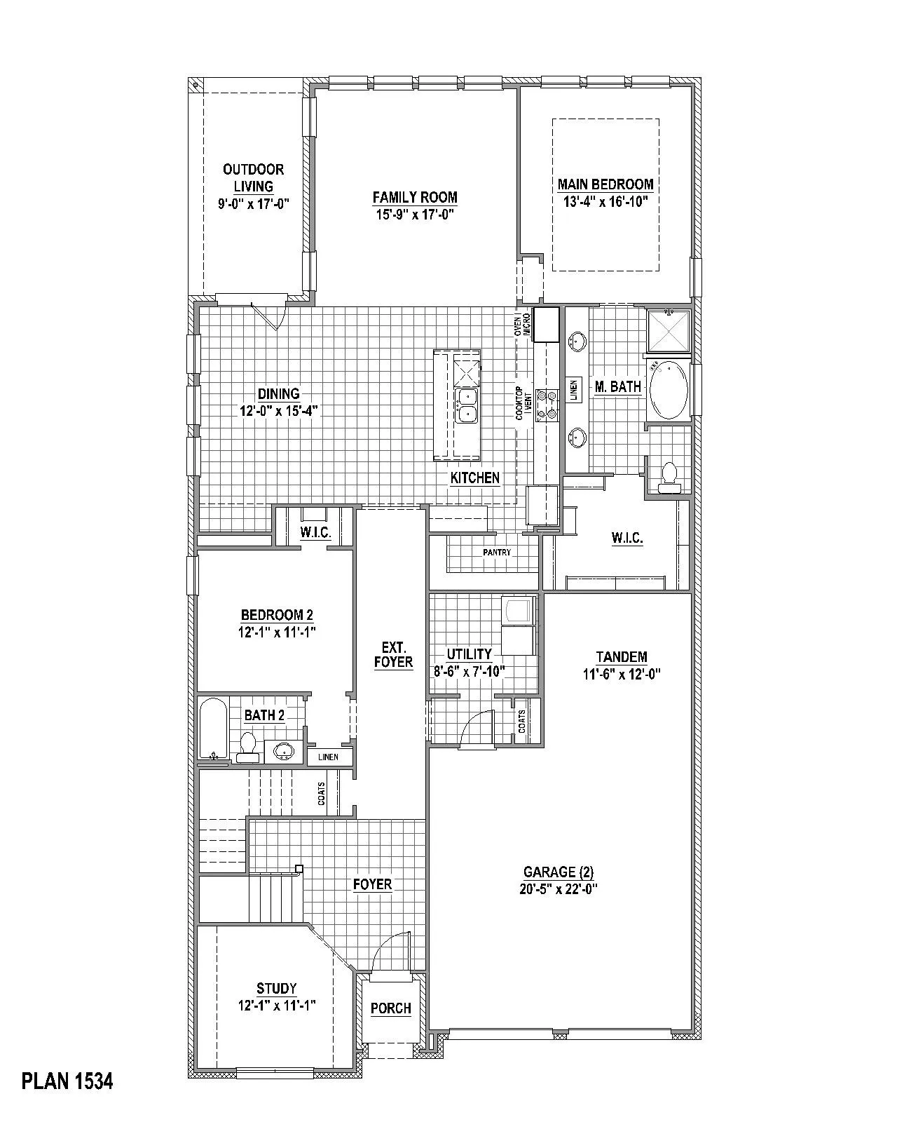 Level 1 Floor plan
