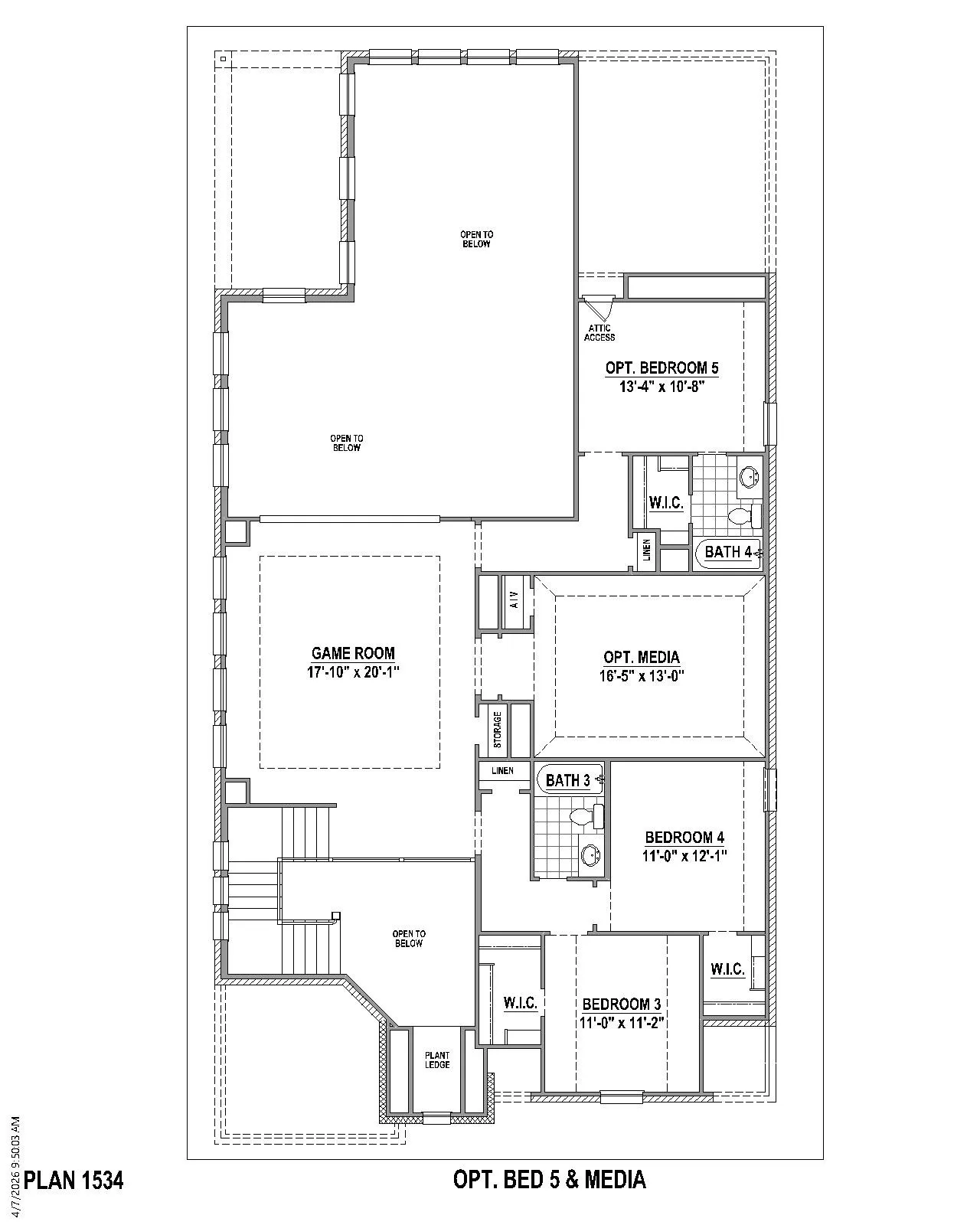 Floor plan options