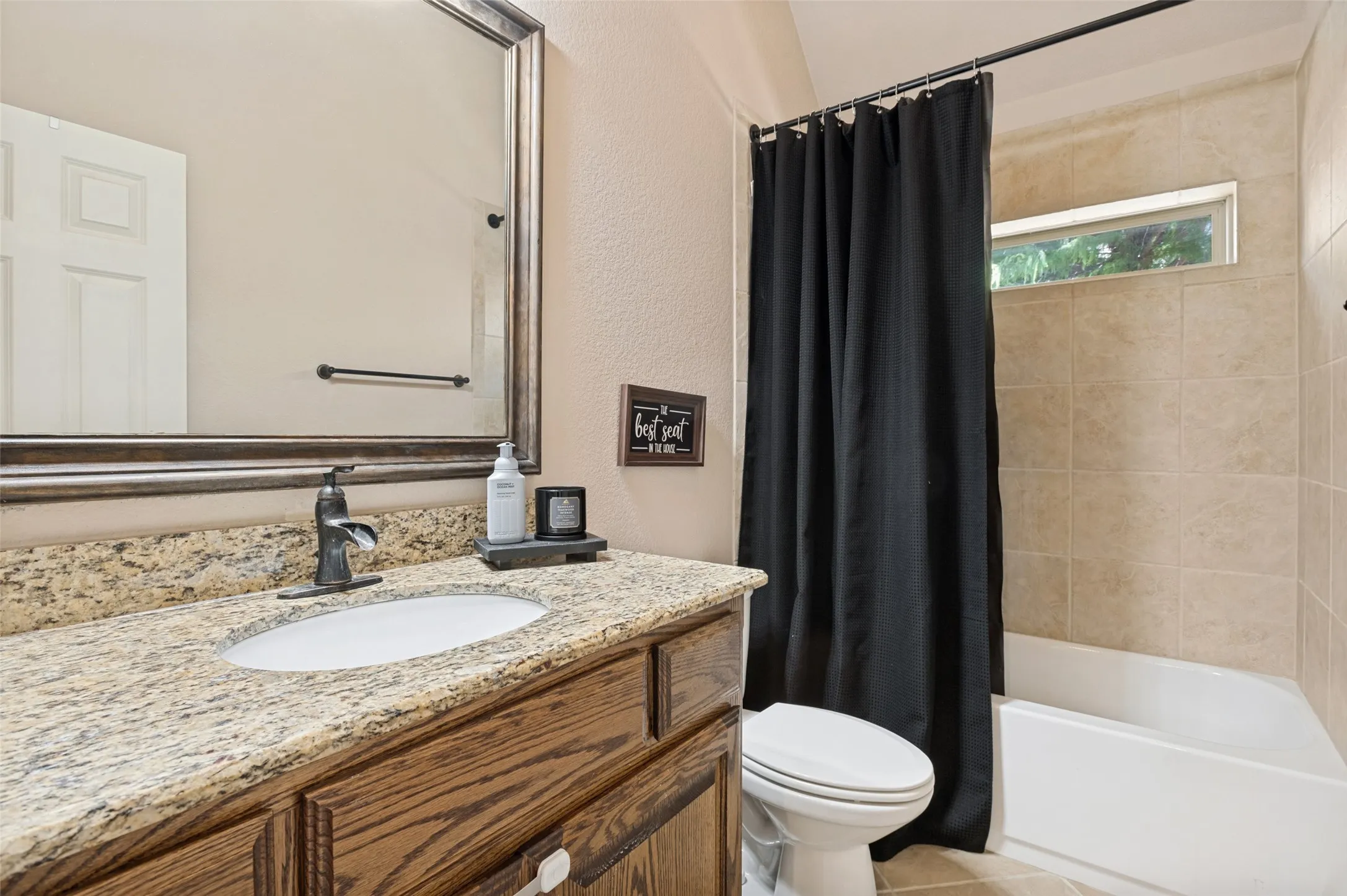 Secondary bathroom