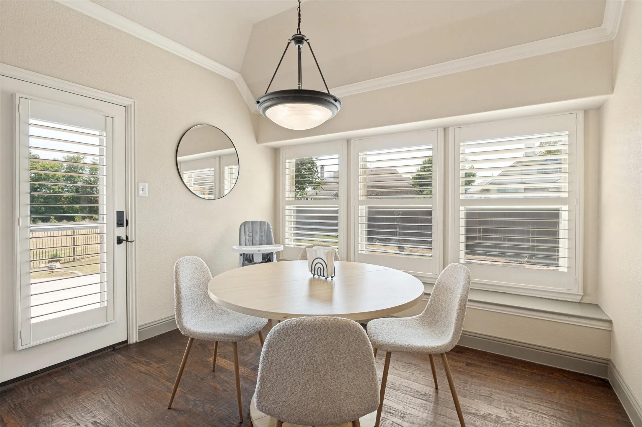 Breakfast area