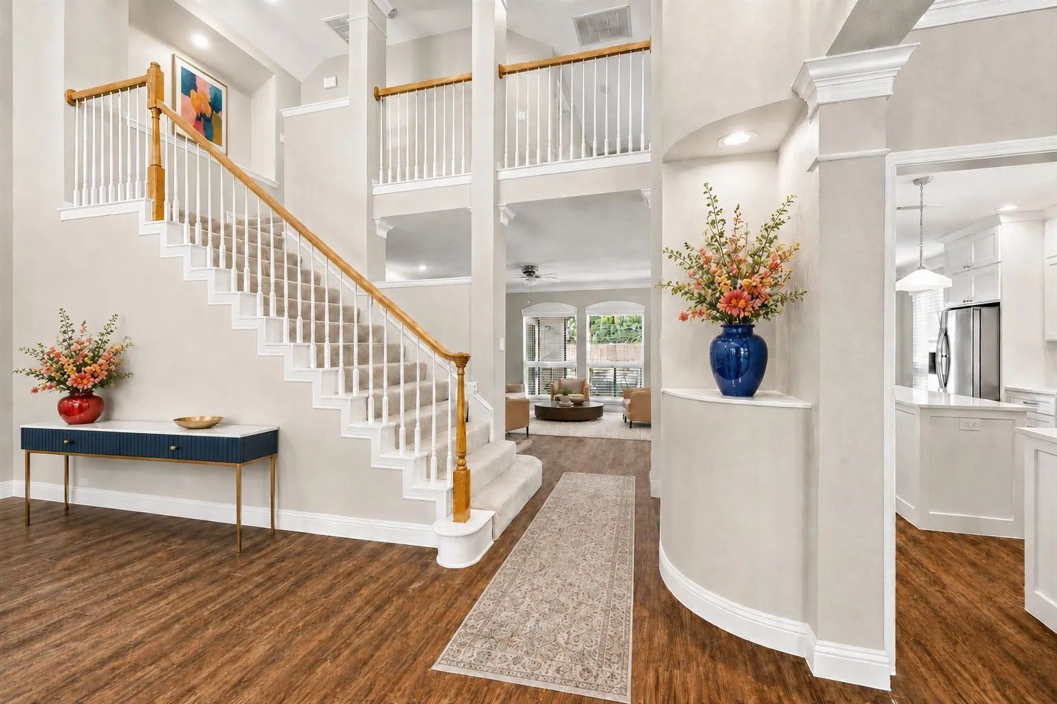 Virtually Staged foyer
