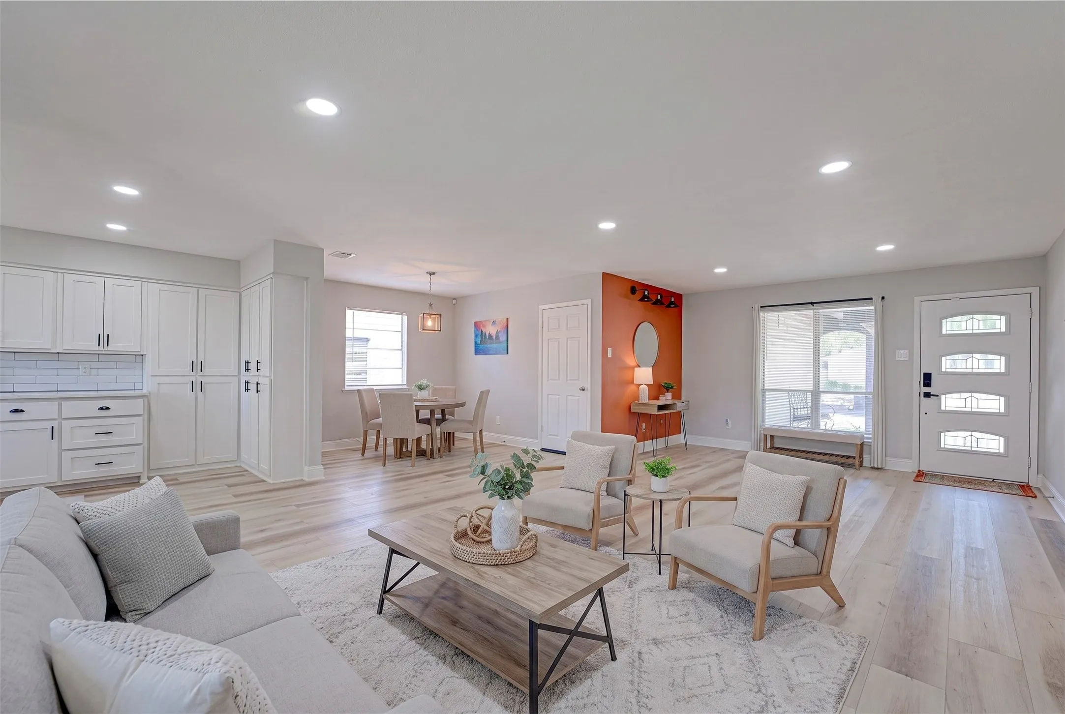 Living Room - virtually staged