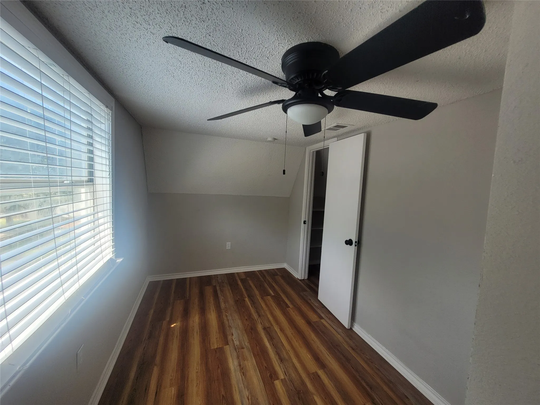 4th bedroom makes a nice office space and overlooks backyard.