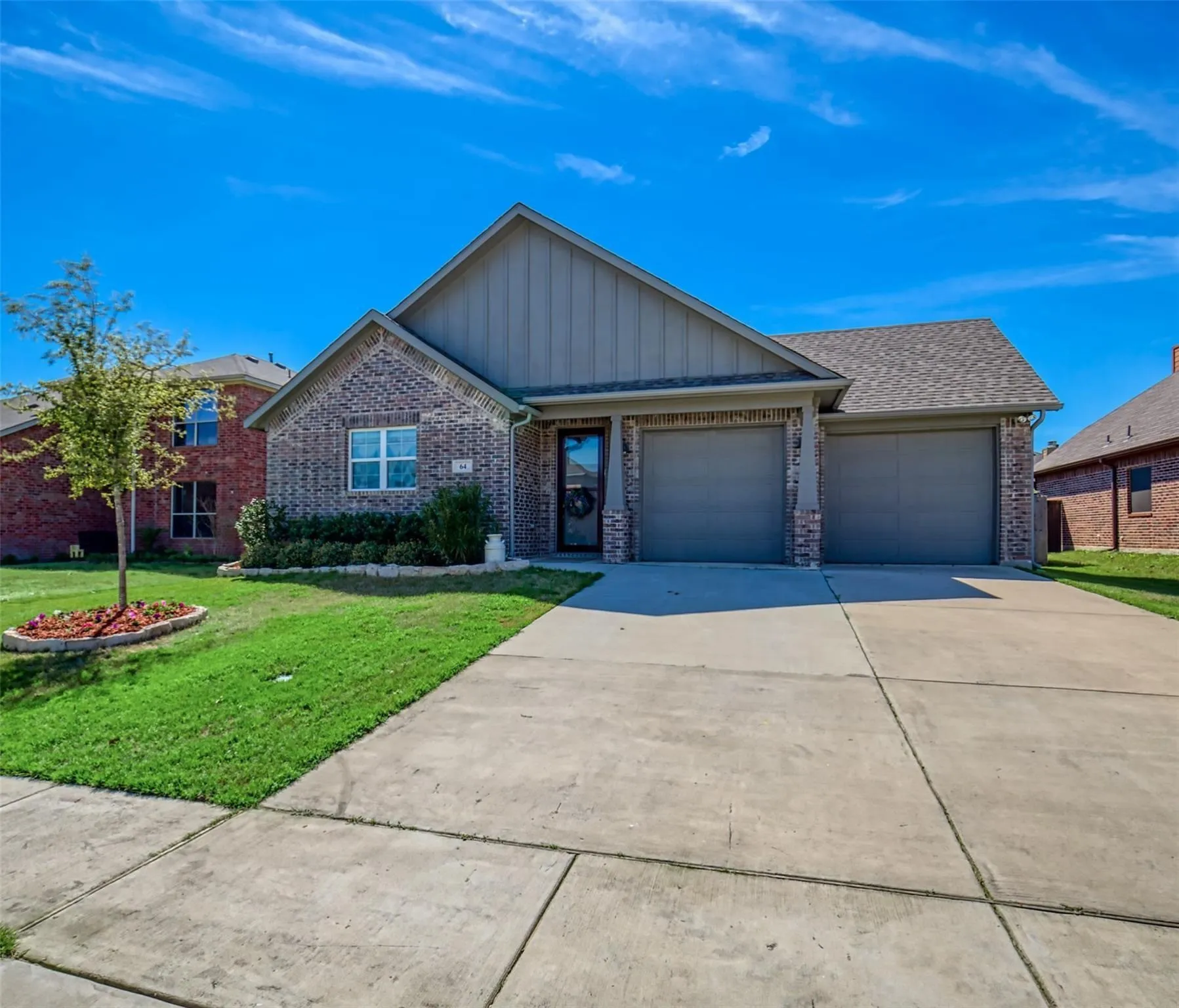 Single Family Residence For Rent in Denton County , 64 Kramer Lane, Sanger, Texas 76266, 3 Bedroom, 2 Bathroom, 2 Garage spaces, 1,801 Sqft, built in 2016, mls#21364163, Real Estate Agent in Sanger, Homes For Rent in Denton county, Homes For Rent in Sanger, Realtor in Sanger Texas, Real Estate Brokerage Independent Realty Texas, Luminita Cordes Realtor