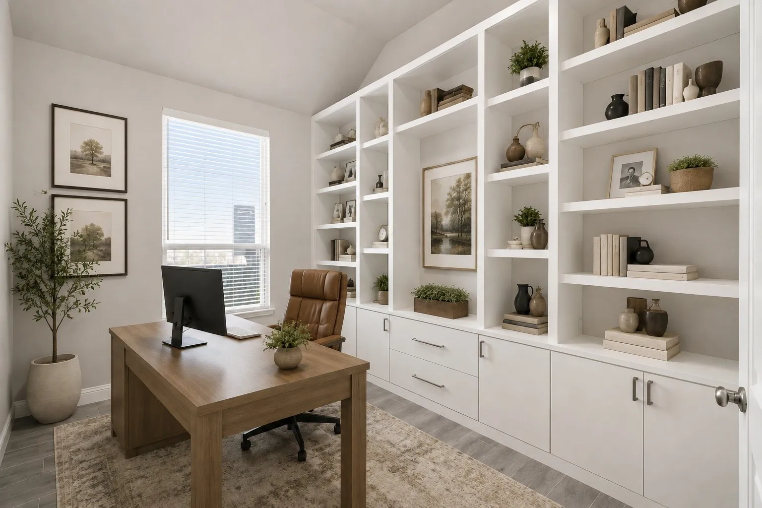 Dedicated Office with doors!