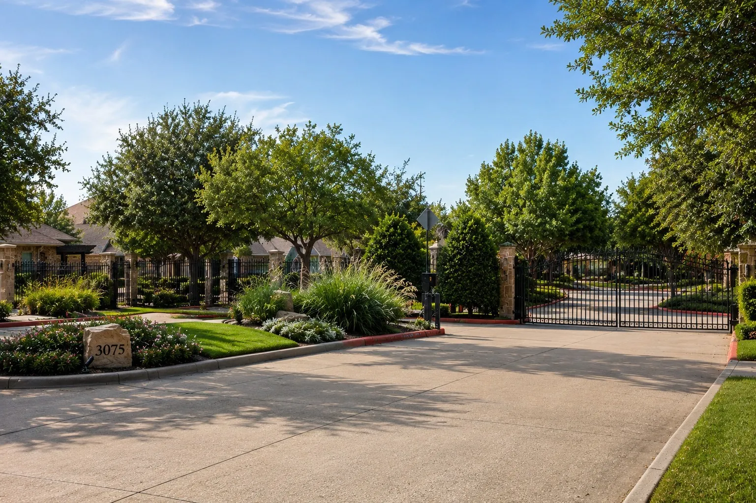 gated entry
