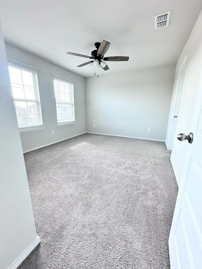 3rd BR upstairs with walk in closet