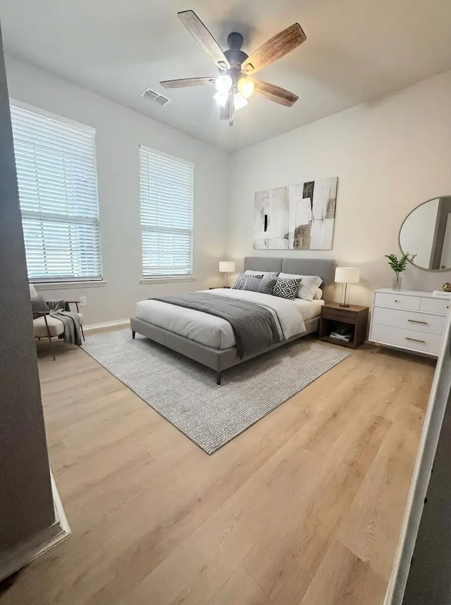 2nd BR downstairs-digitally staged
