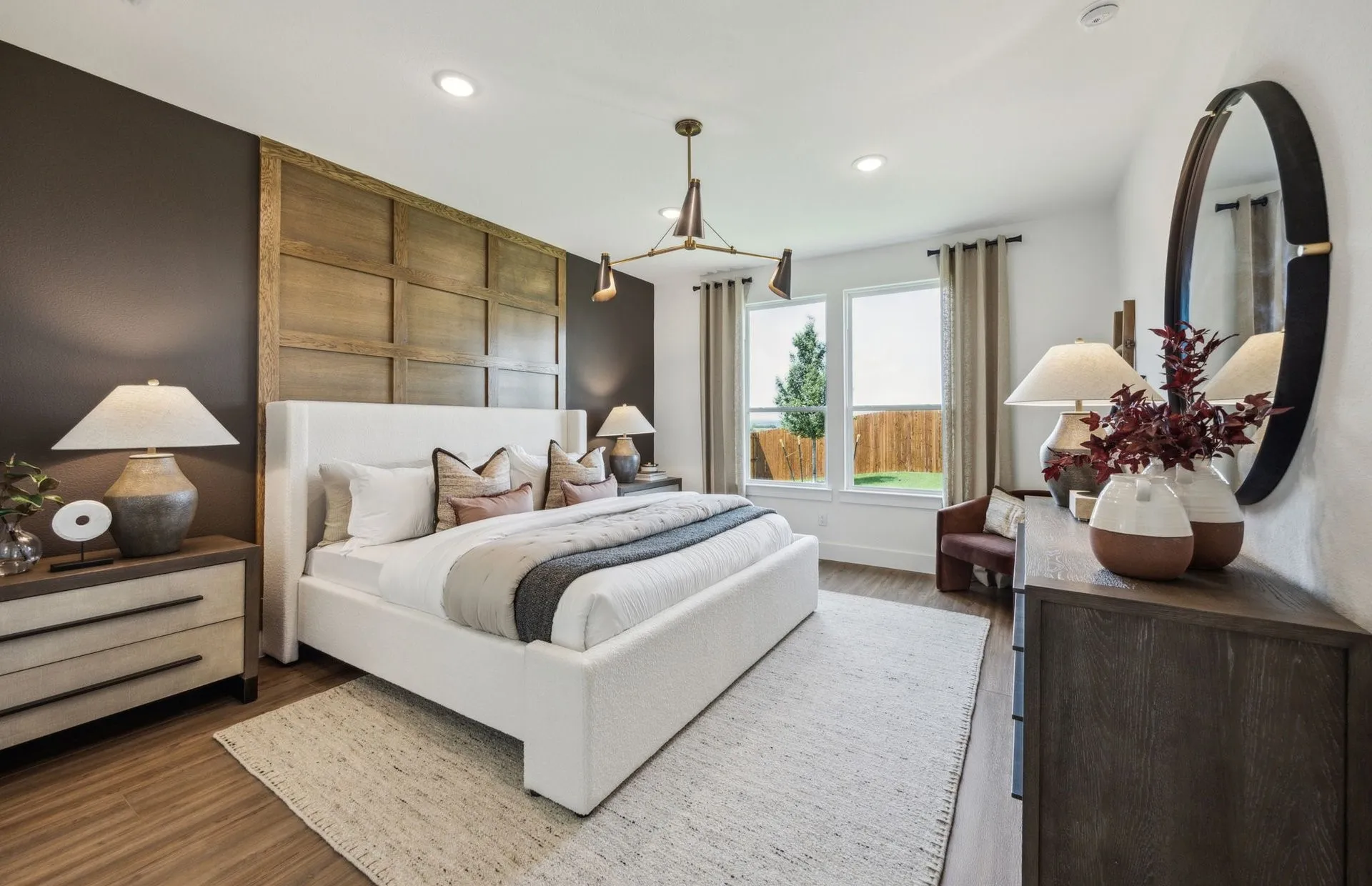 *Model Representation - Spacious owner's suite with private bath
