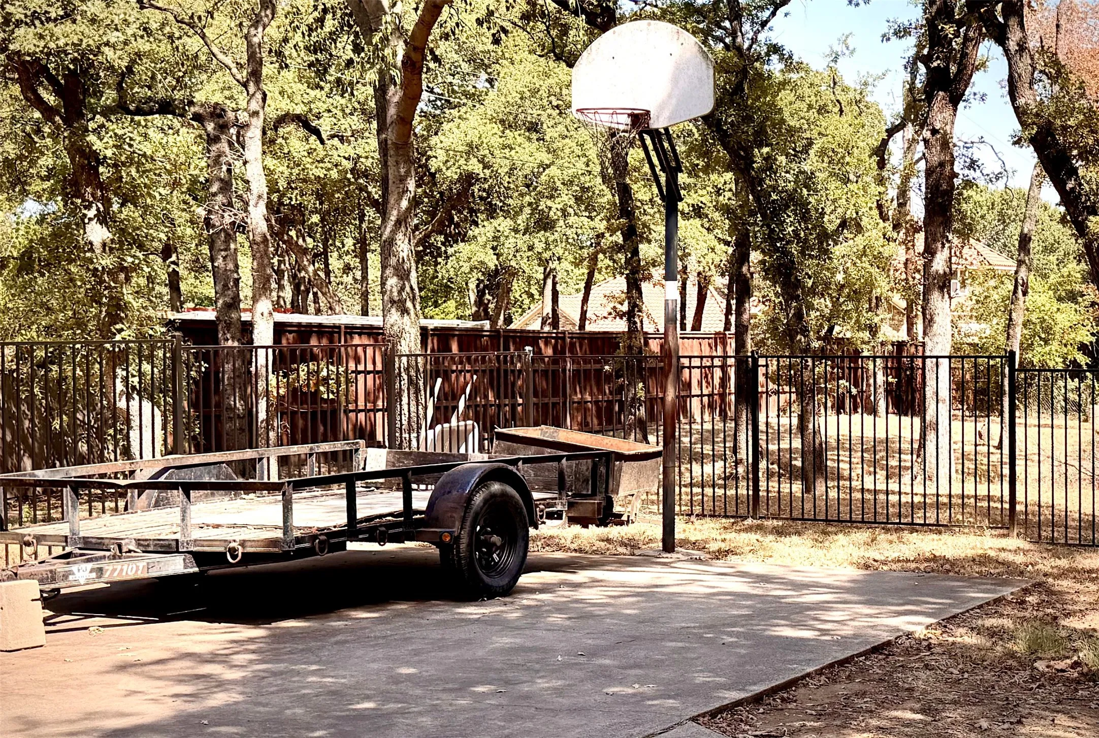Extra parking space