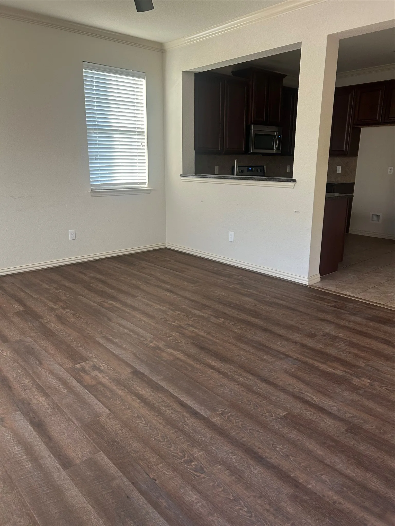 Living Area to Kitchen