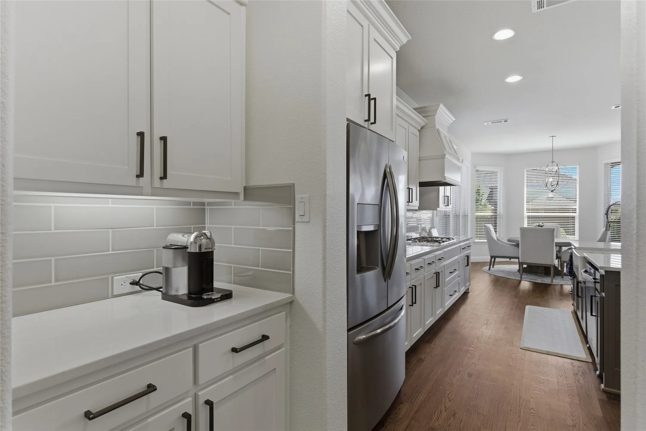 Tons of cabinets in this Chefs Kitchen