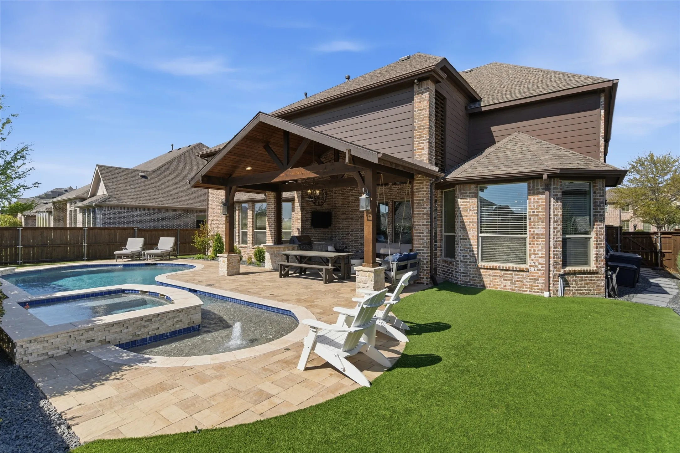 A gorgeous outdoor oasis