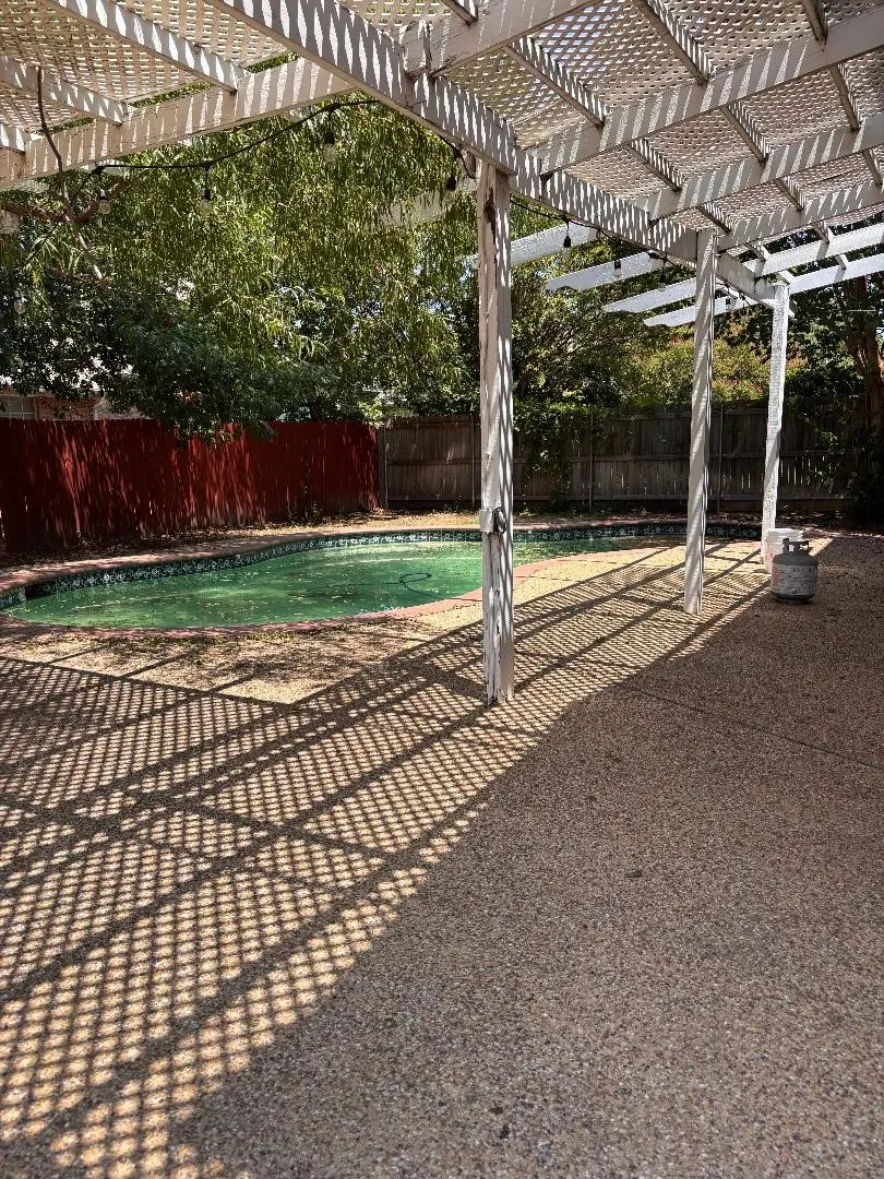 Extended patio