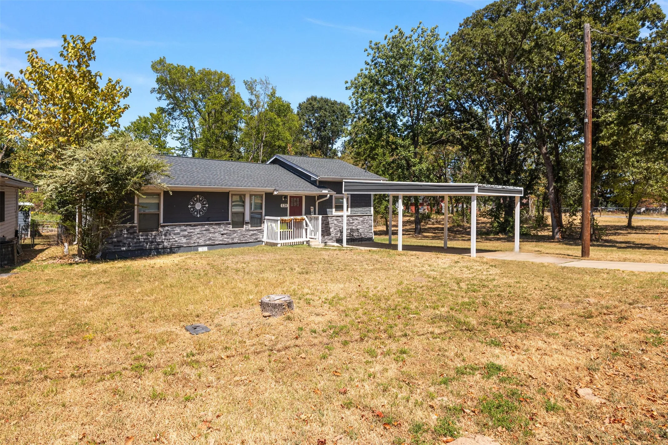 Large Front Yard